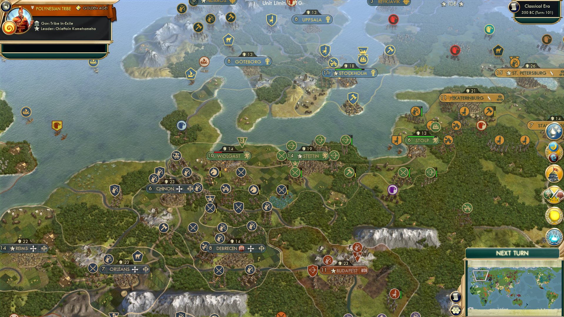 CBR In-Game Screenshot of Pummeling Pomerania