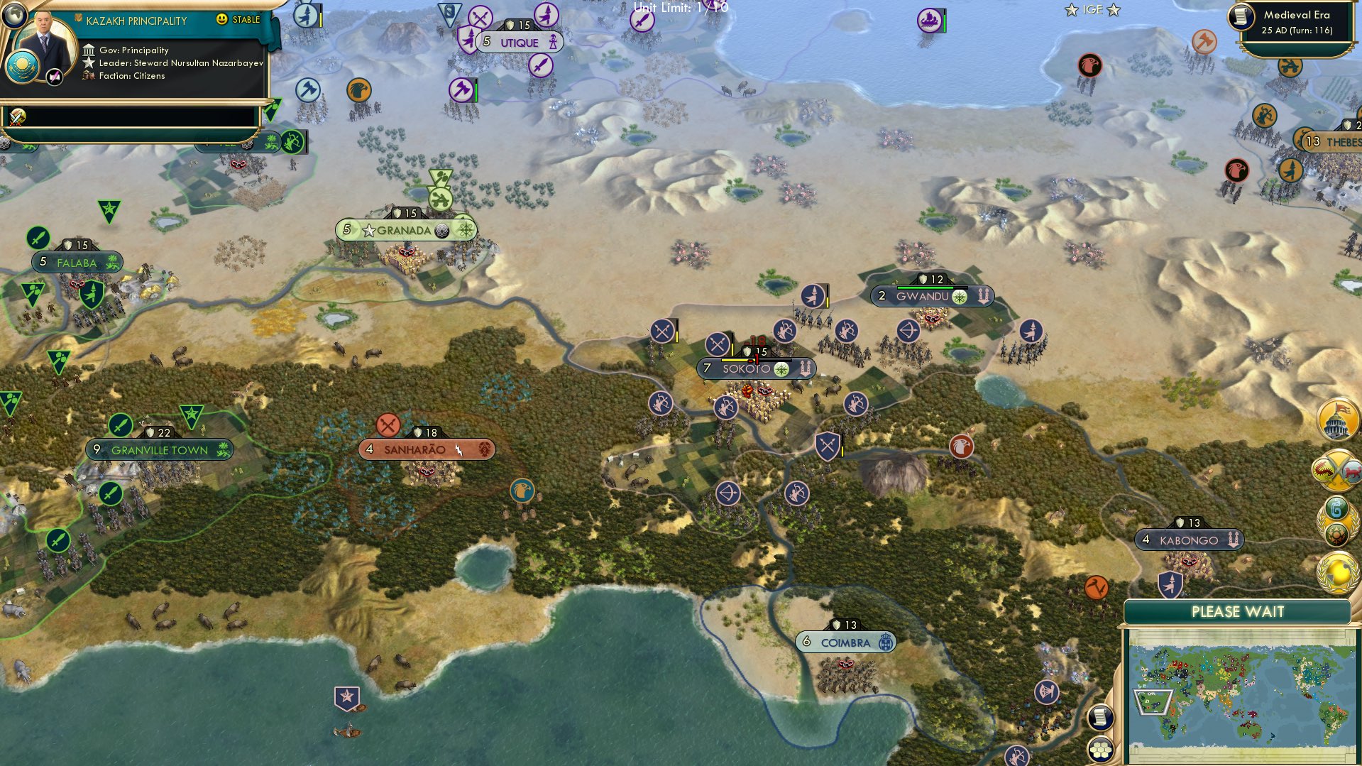 CBR In-Game Screenshot of Obligatory Cliffhanger