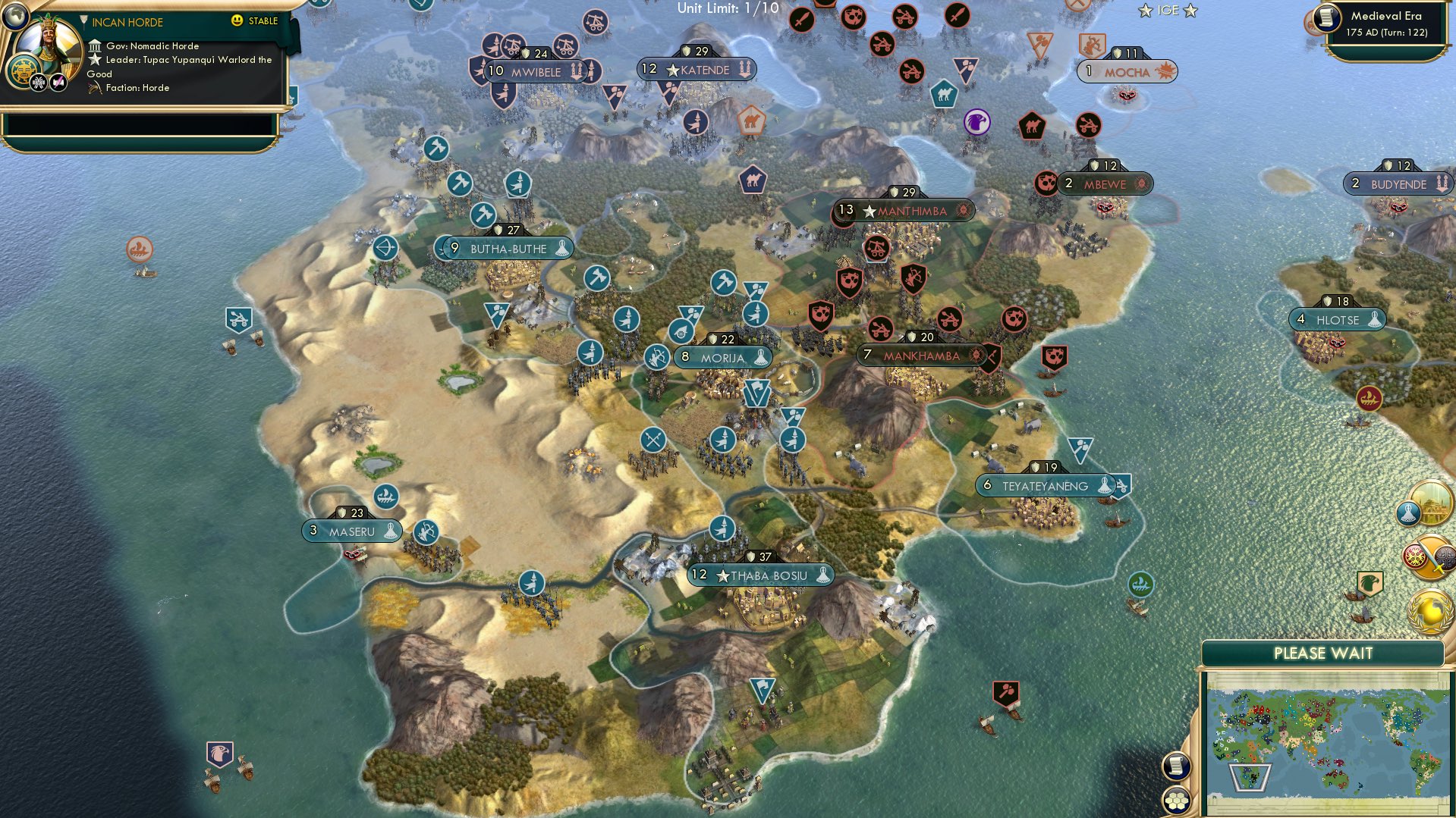 CBR In-Game Screenshot of More talking, Lesotho