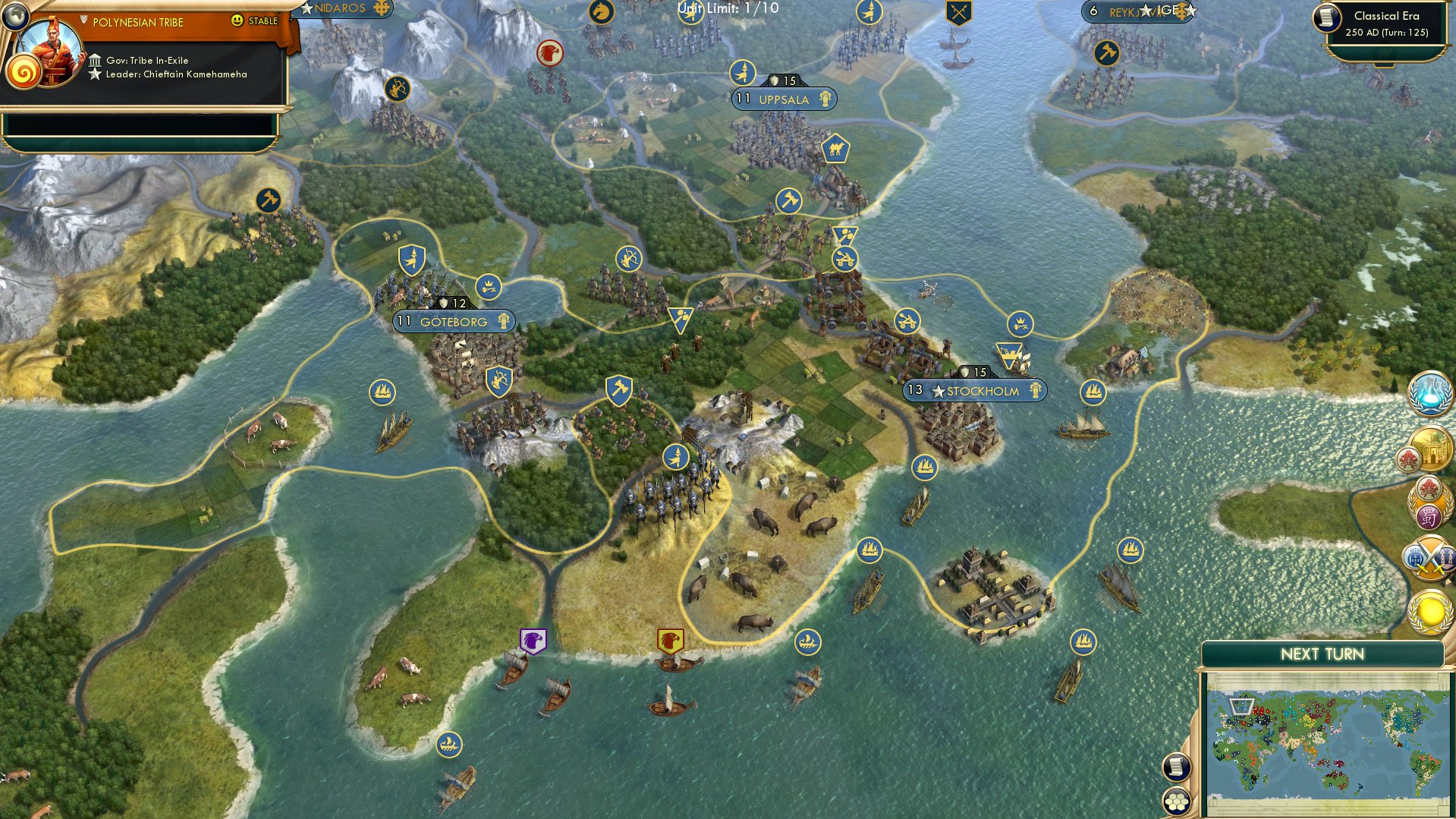 CBR In-Game Screenshot of Helps in a Pinnace