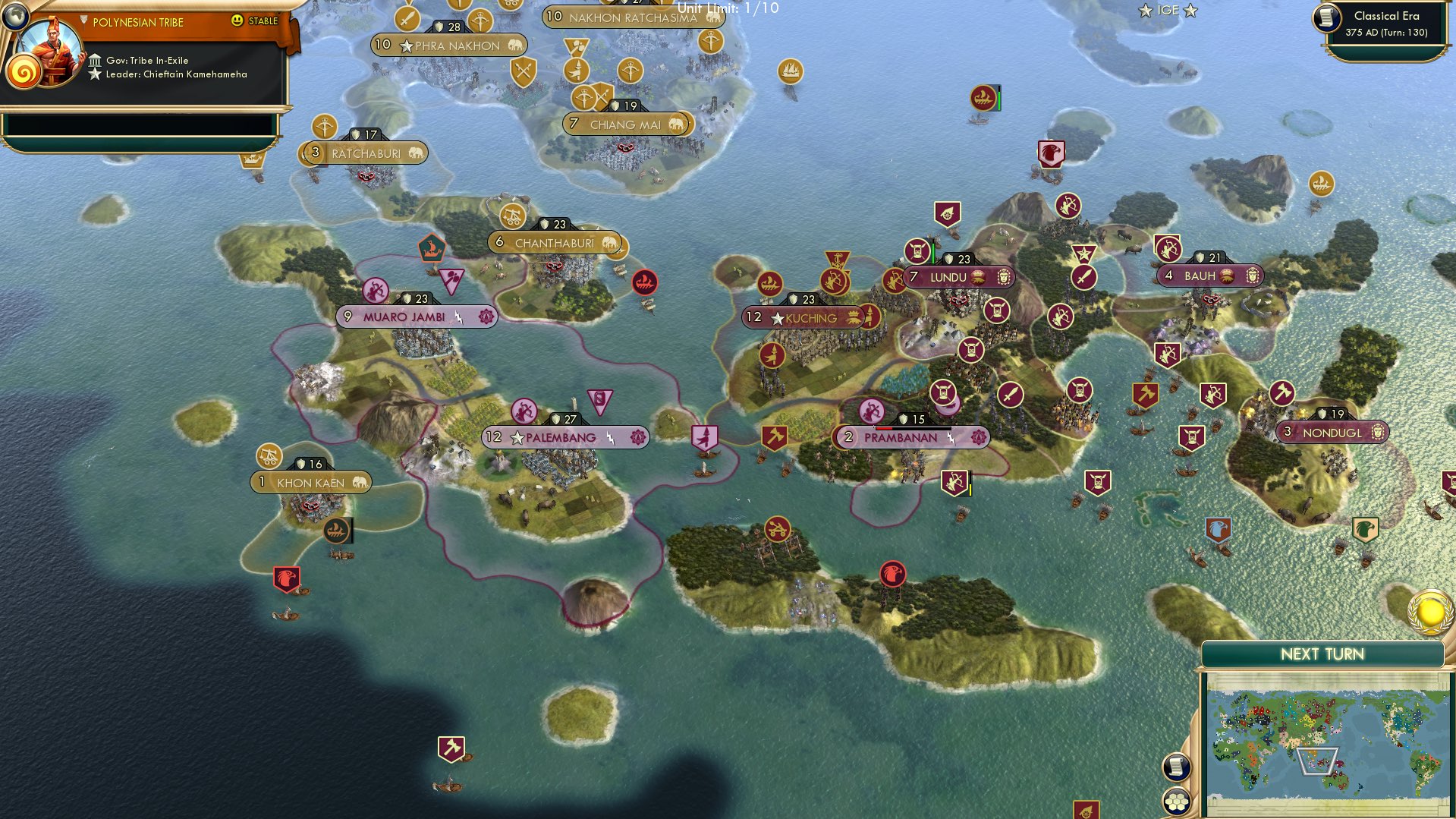 CBR In-Game Screenshot of Prambananas!