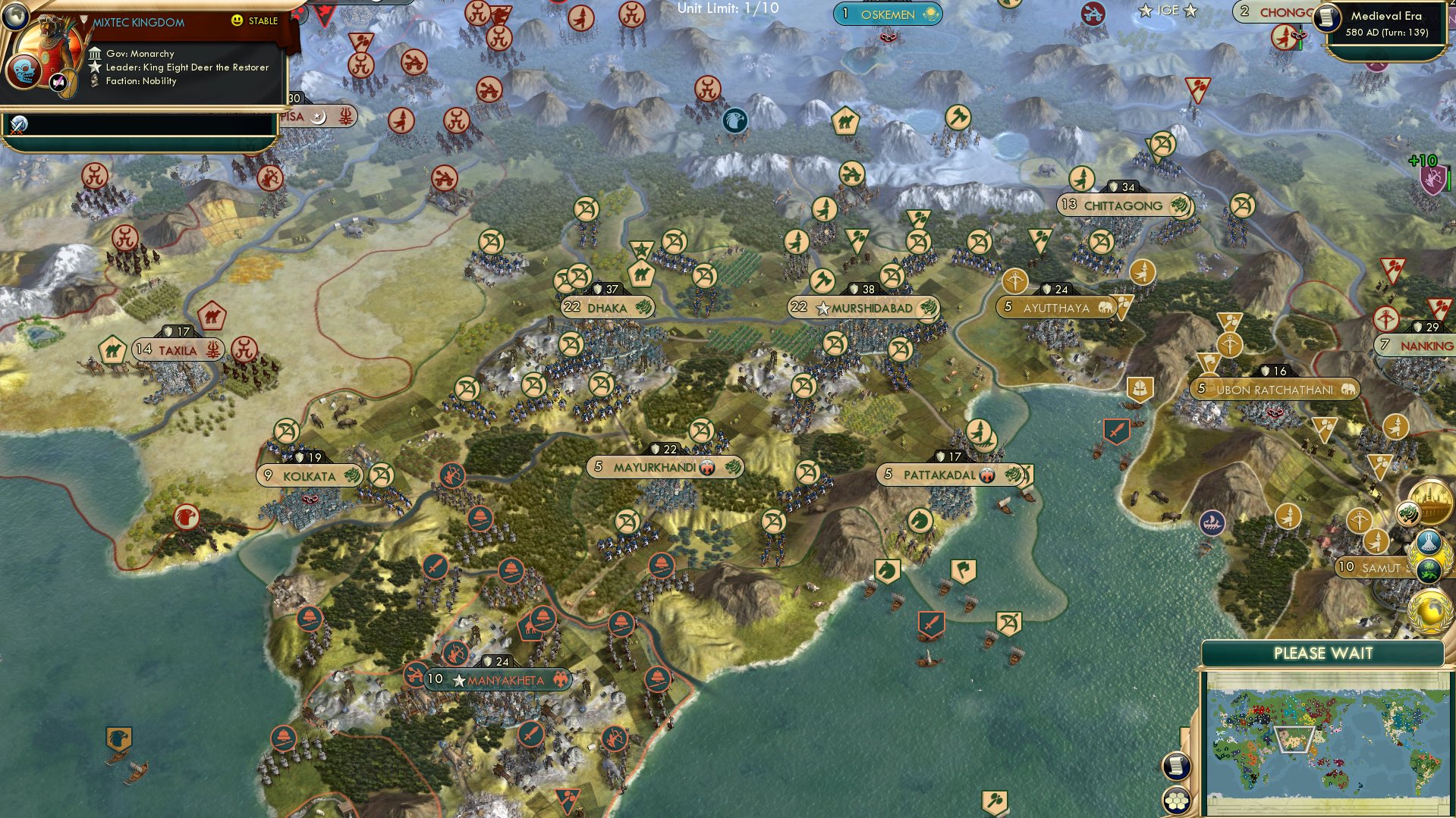 CBR In-Game Screenshot of Turn down for Wat