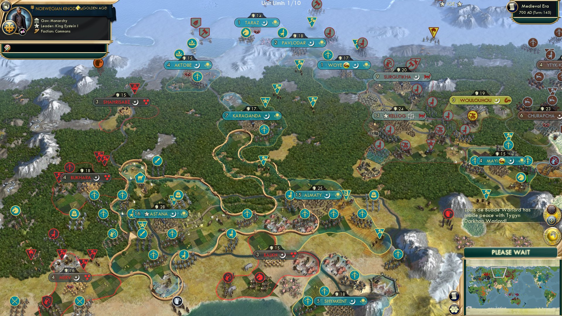 CBR In-Game Screenshot of Greatest Country in the World!