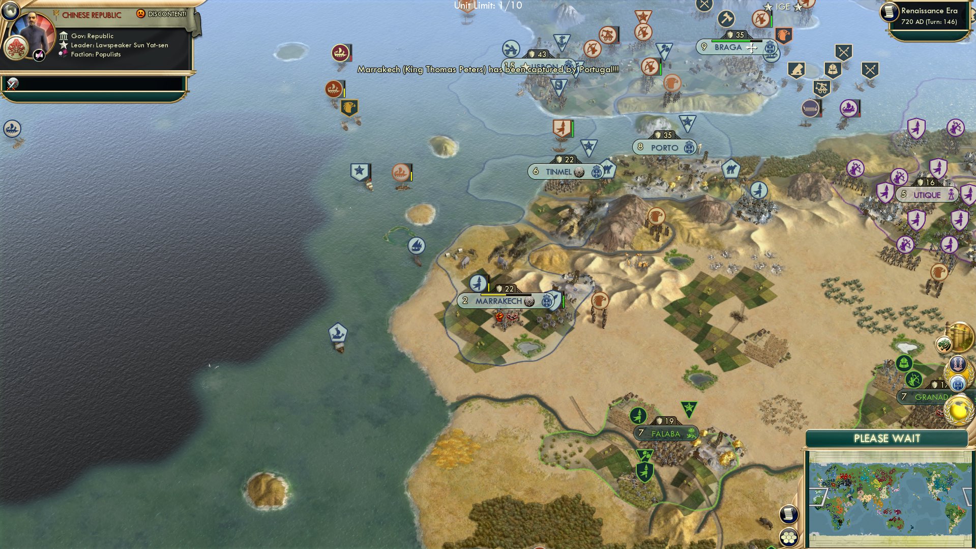 CBR In-Game Screenshot of Lusophone Home