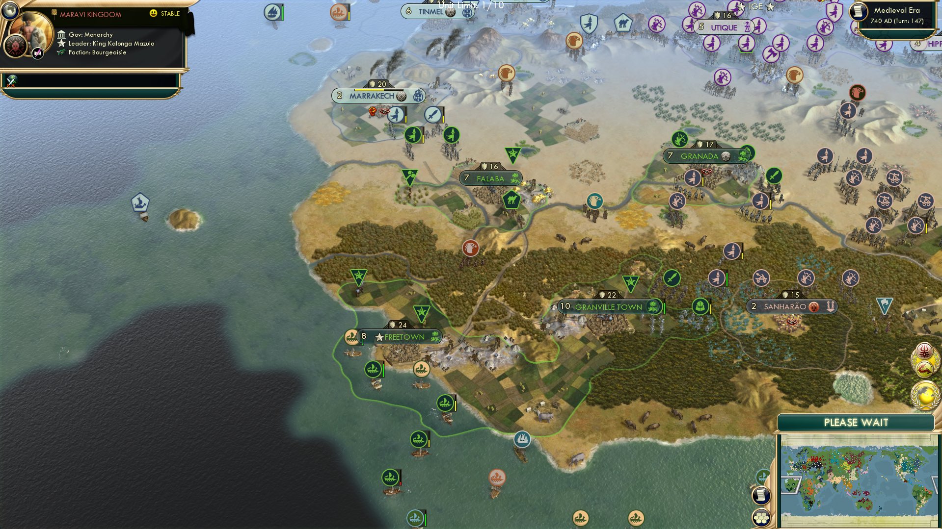 CBR In-Game Screenshot of Thomas Peters Out