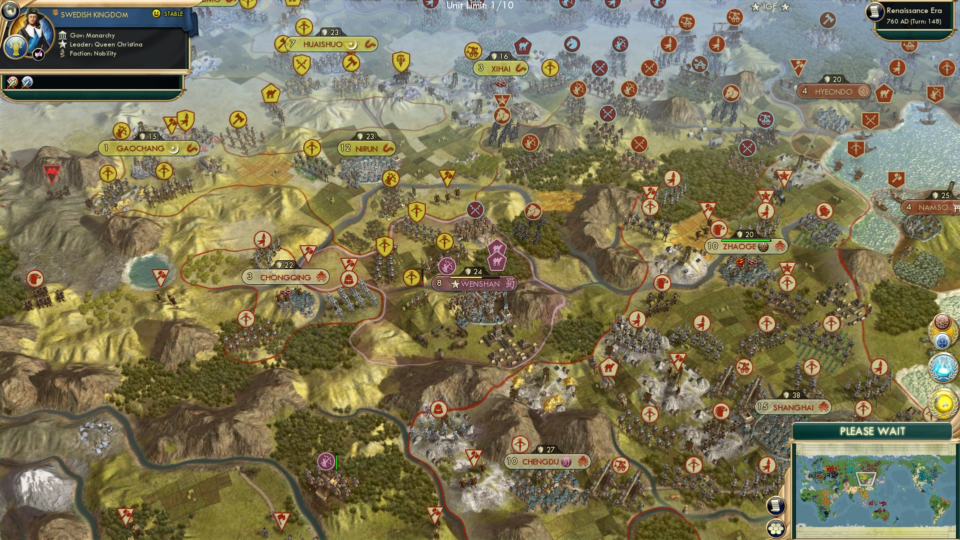 CBR In-Game Screenshot of Wen in Shan, do as the Rourans do