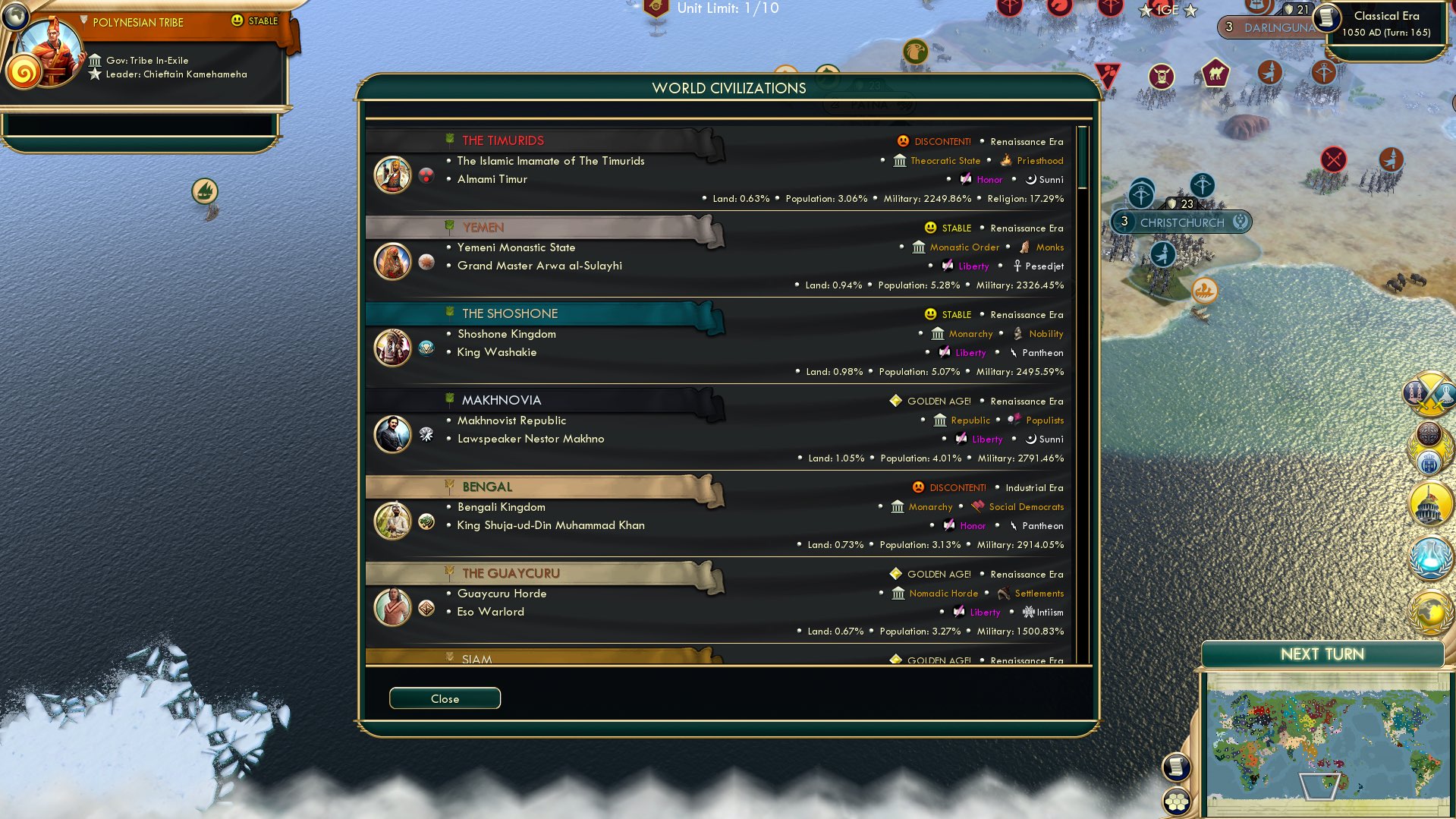 CBR In-Game Screenshot of Summary 1