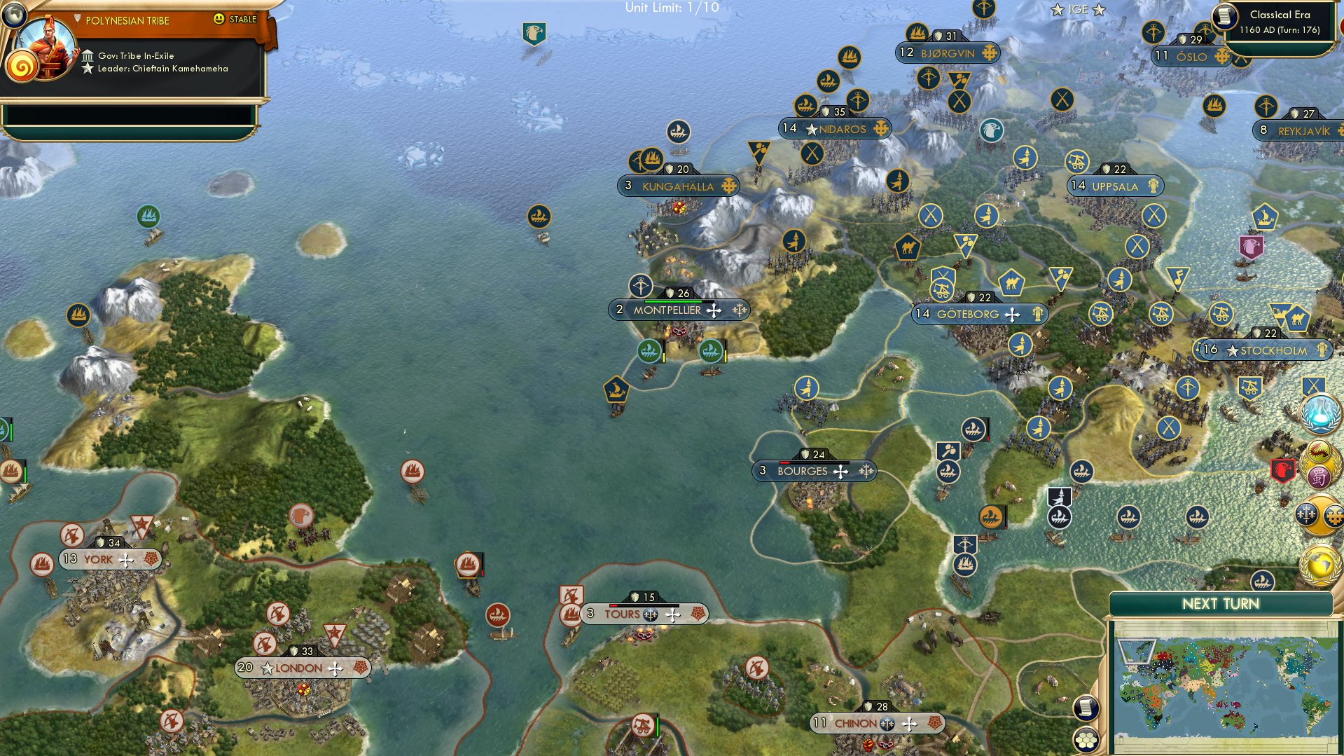 CBR In-Game Screenshot of Sunset Invasion