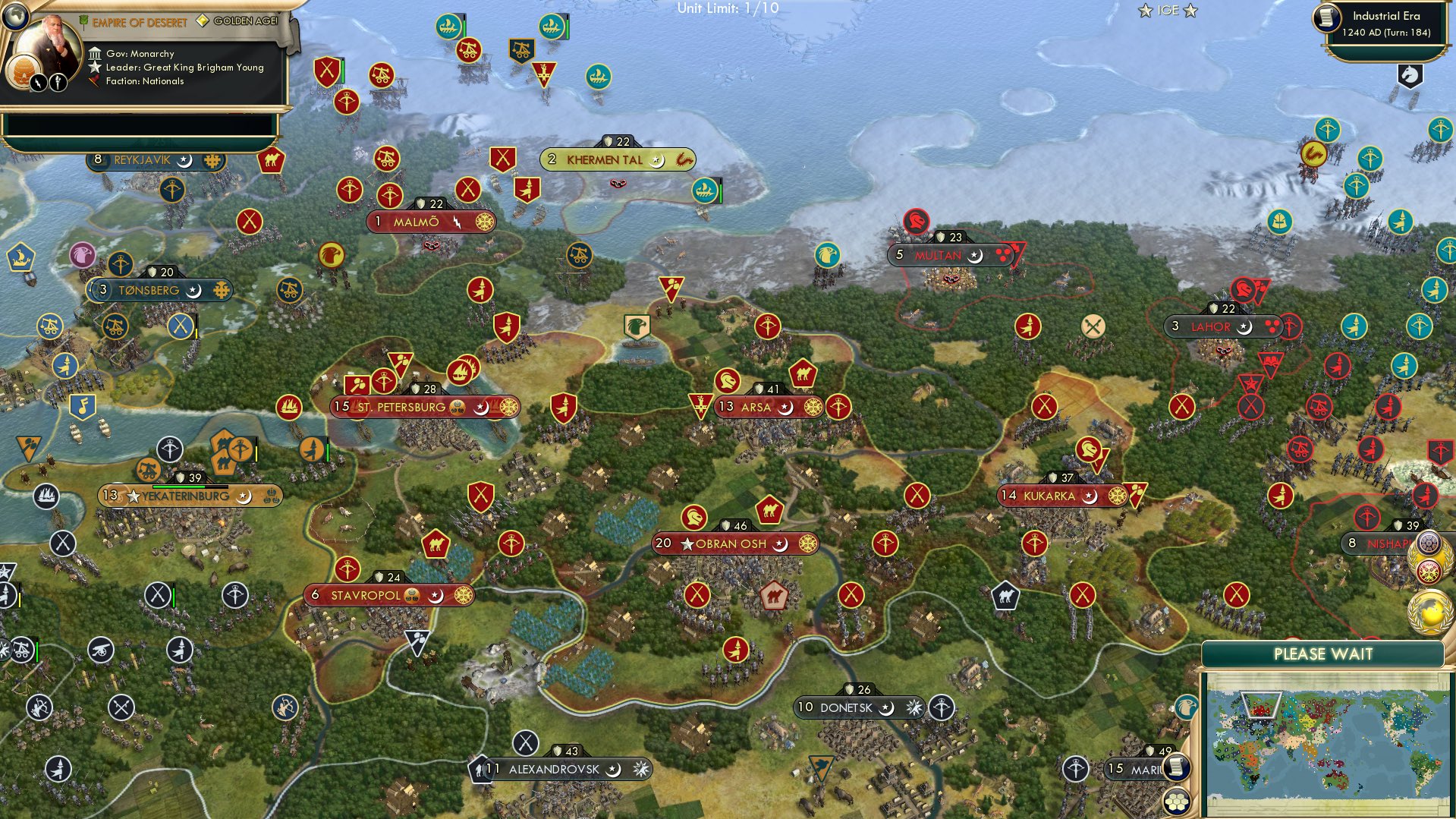 CBR In-Game Screenshot of No Rush, No Rus'