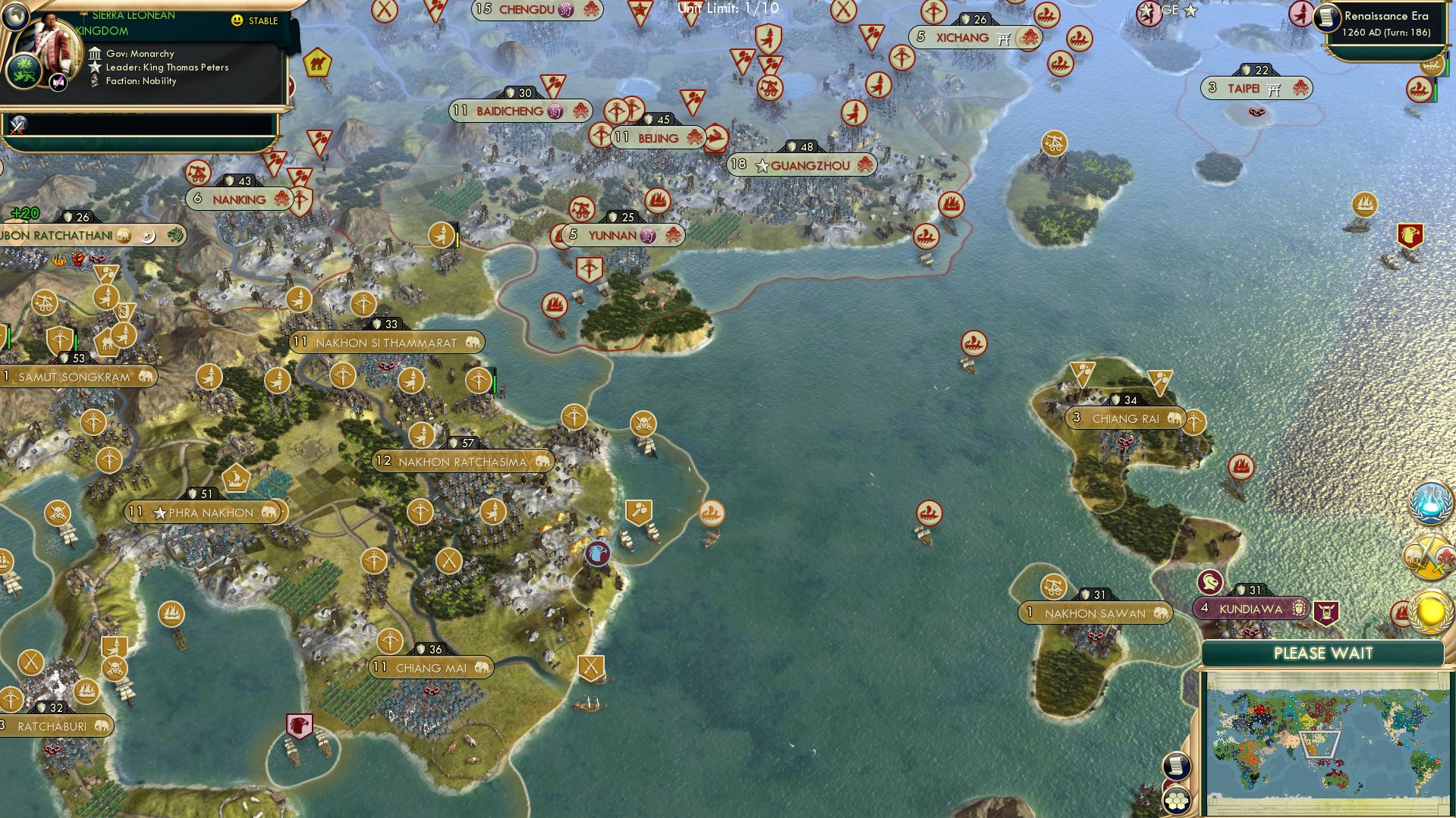CBR In-Game Screenshot of The Hardships of Indochina