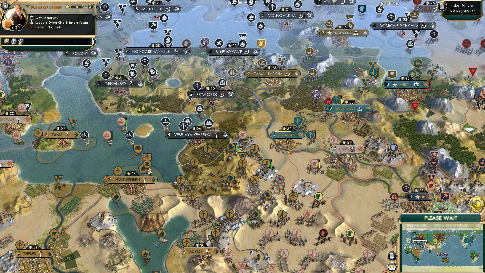 CBR In-Game Screenshot of The “Reverse Cambyses” Maneuver