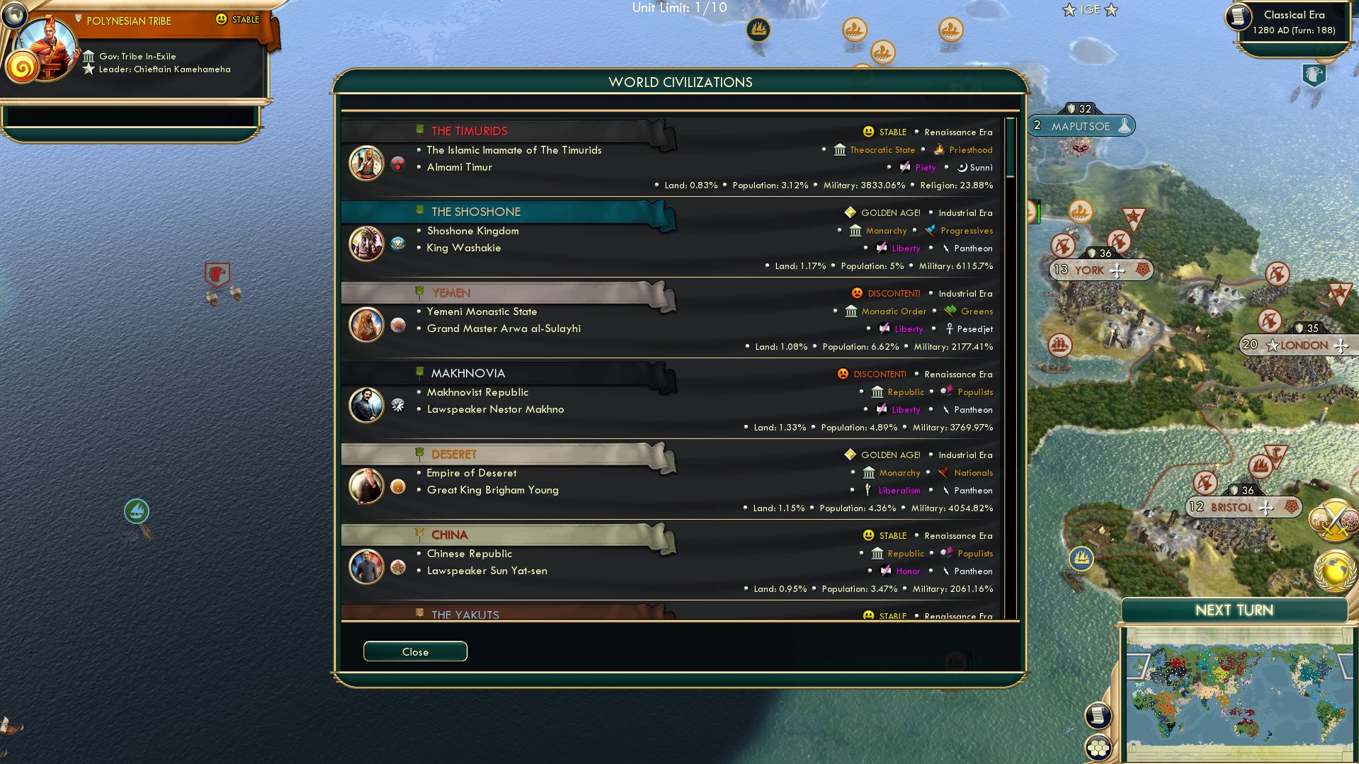 CBR In-Game Screenshot of Summary 1