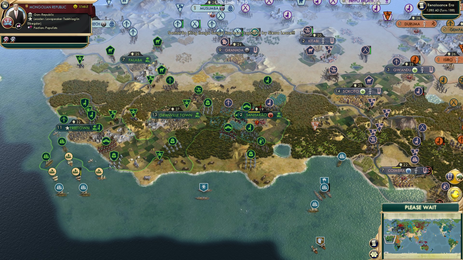 CBR In-Game Screenshot of War in West Africa