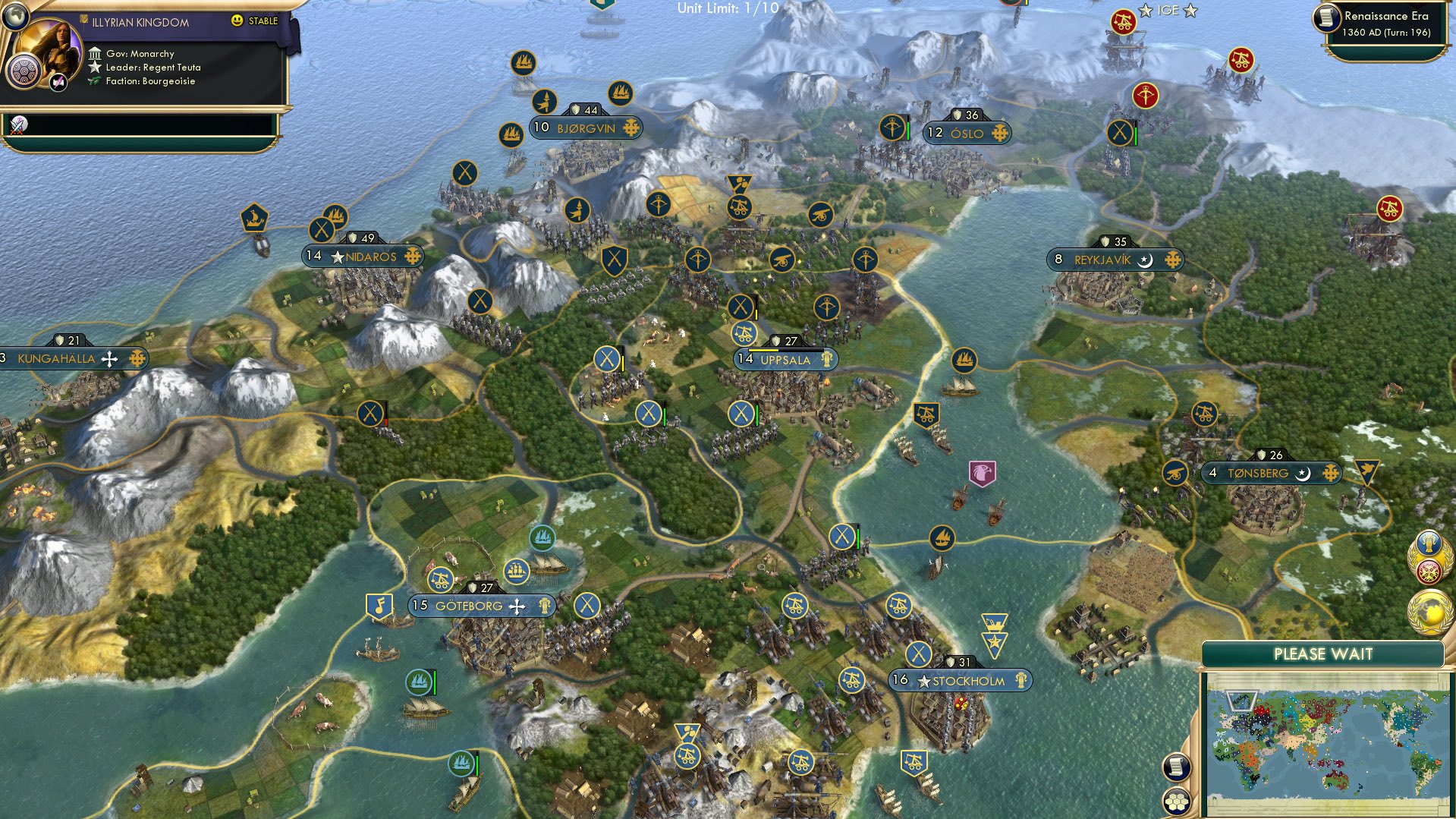 CBR In-Game Screenshot of Christina likes Trebuchets