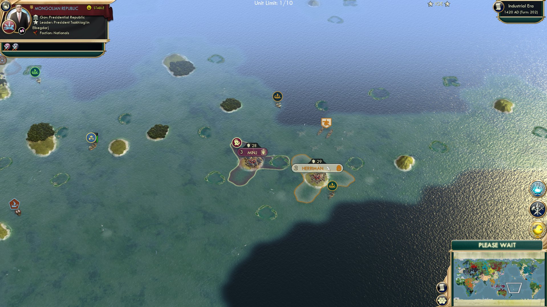 CBR In-Game Screenshot of We interrupt your regularly scheduled programming, for a vacation