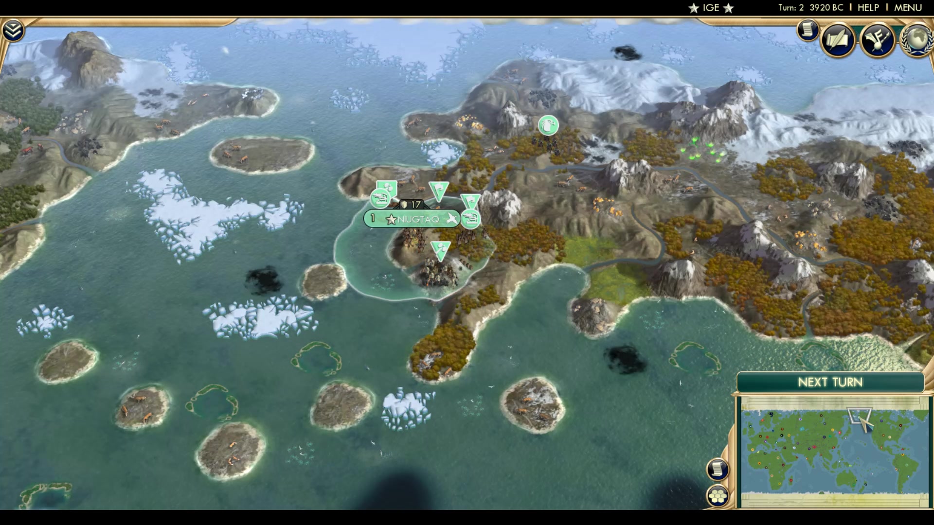 CBR In-Game Screenshot of Bering Straits