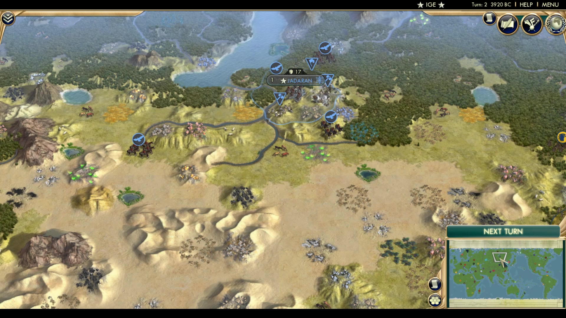 CBR In-Game Screenshot of Hawk Whisperers 