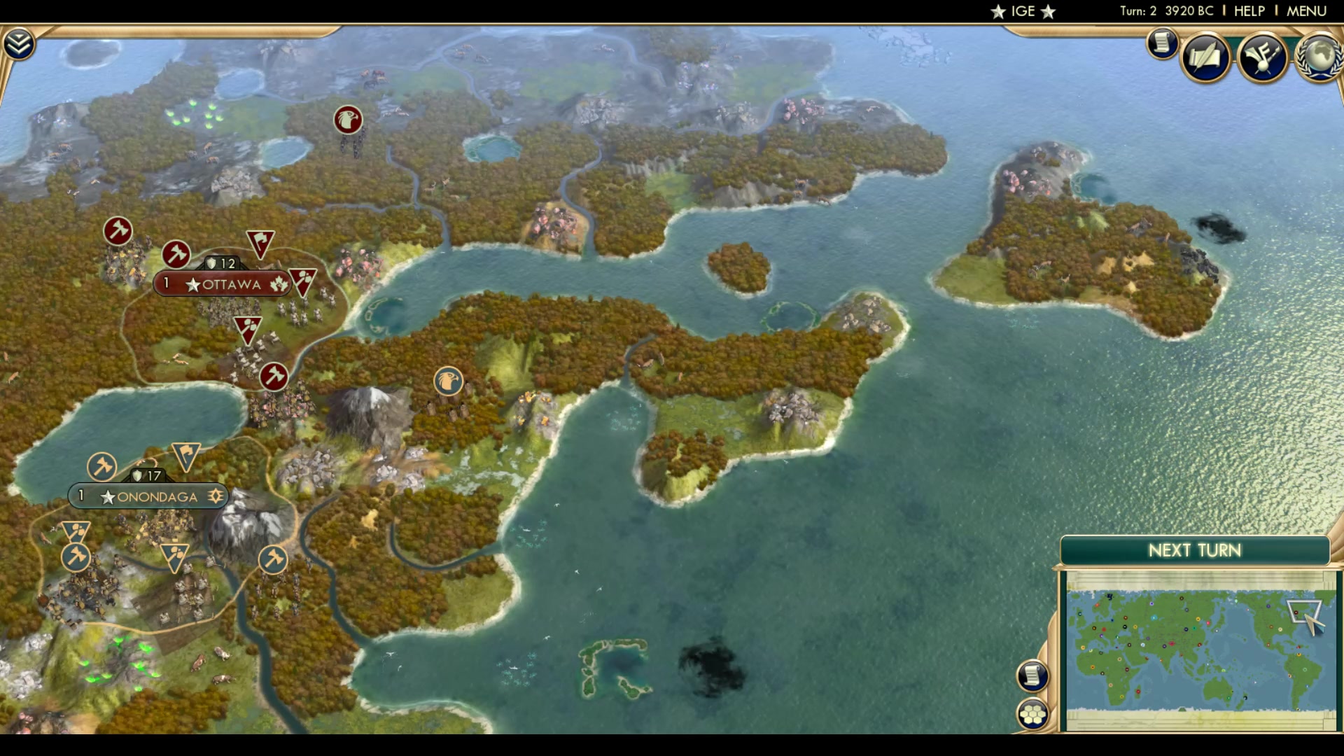 CBR In-Game Screenshot of Overlooking Lake Ontario 