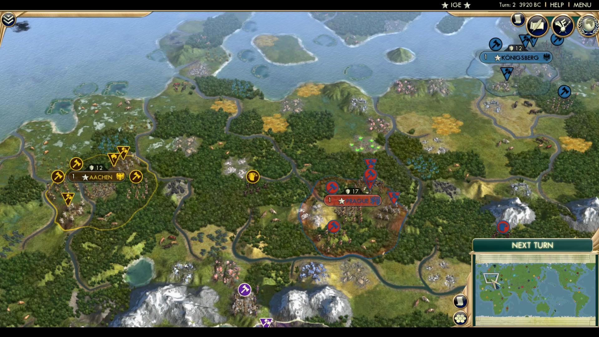 CBR In-Game Screenshot of Europa League