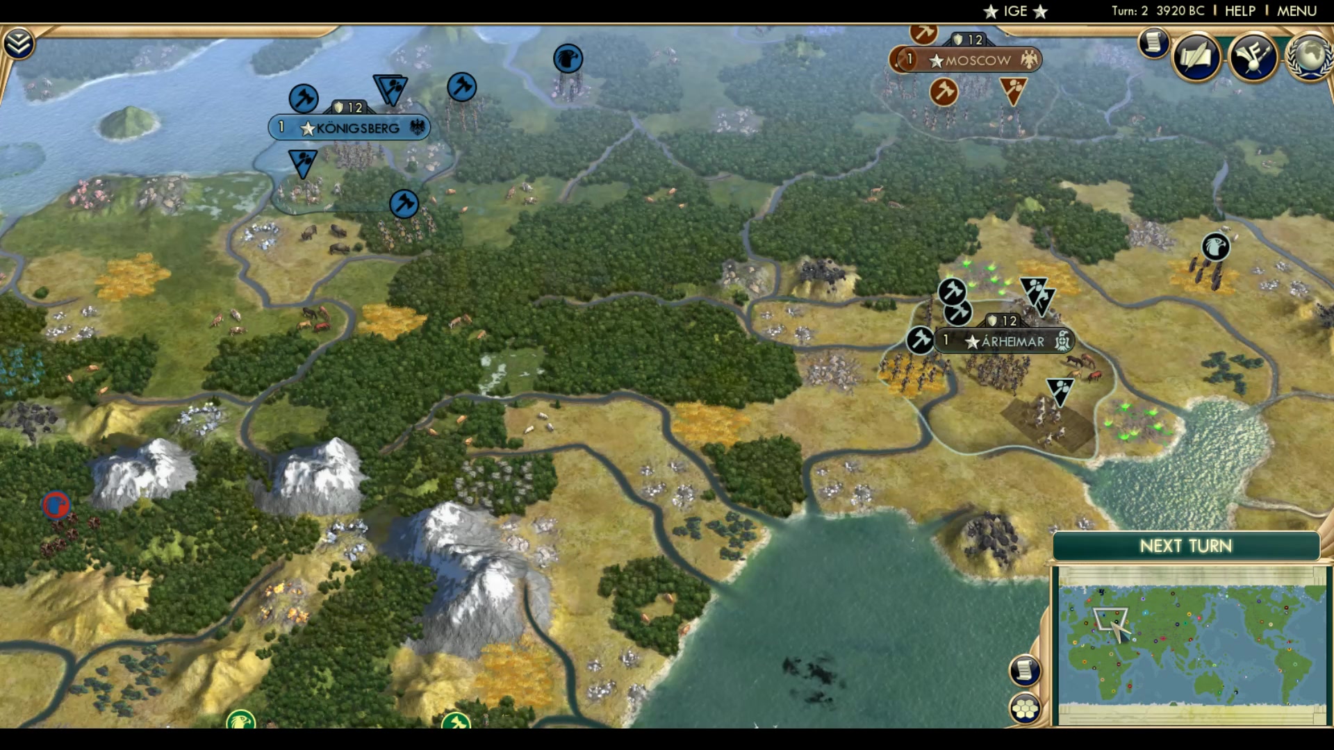 CBR In-Game Screenshot of Rigged Elections