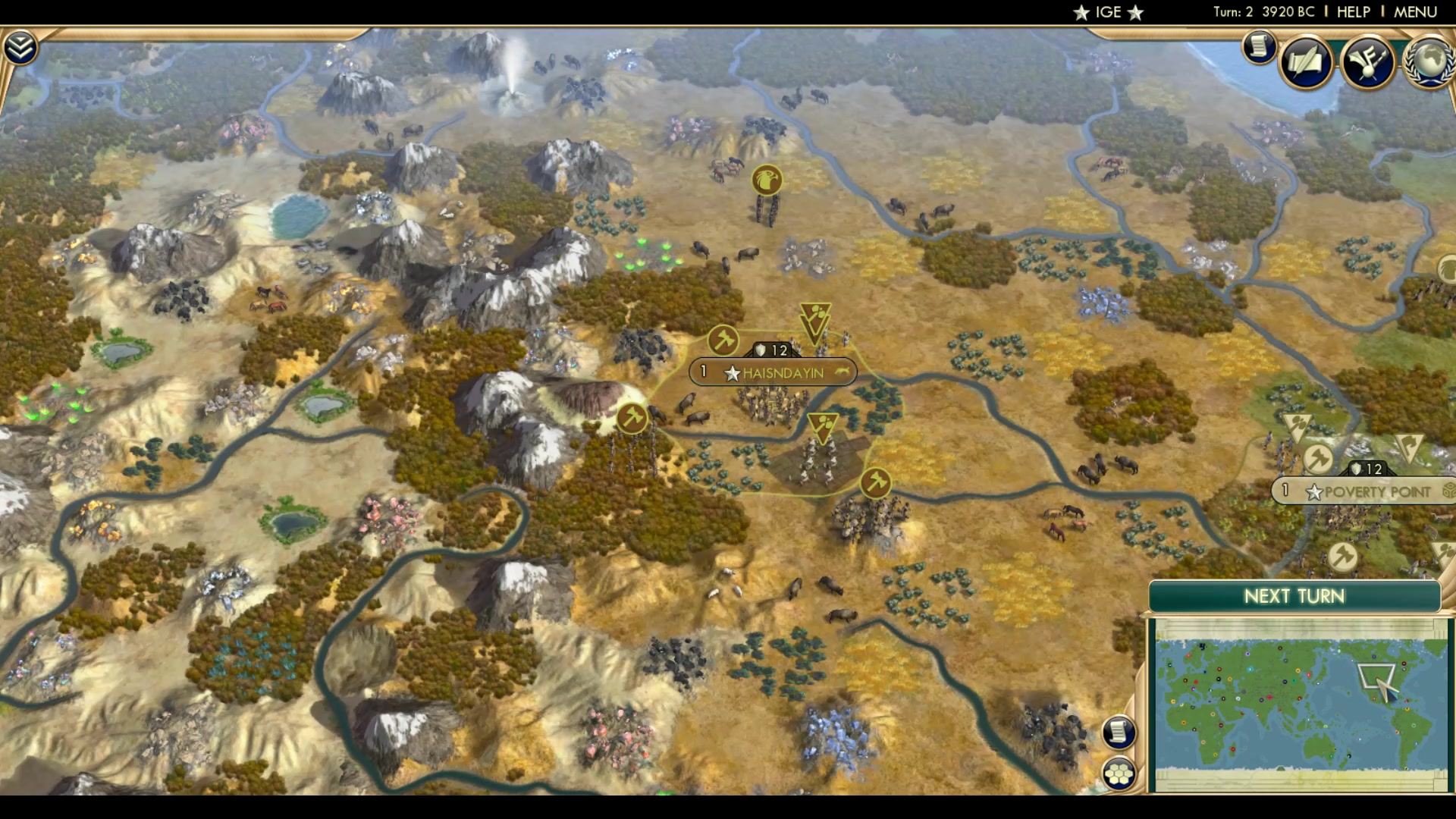 CBR In-Game Screenshot of Geronimo! 