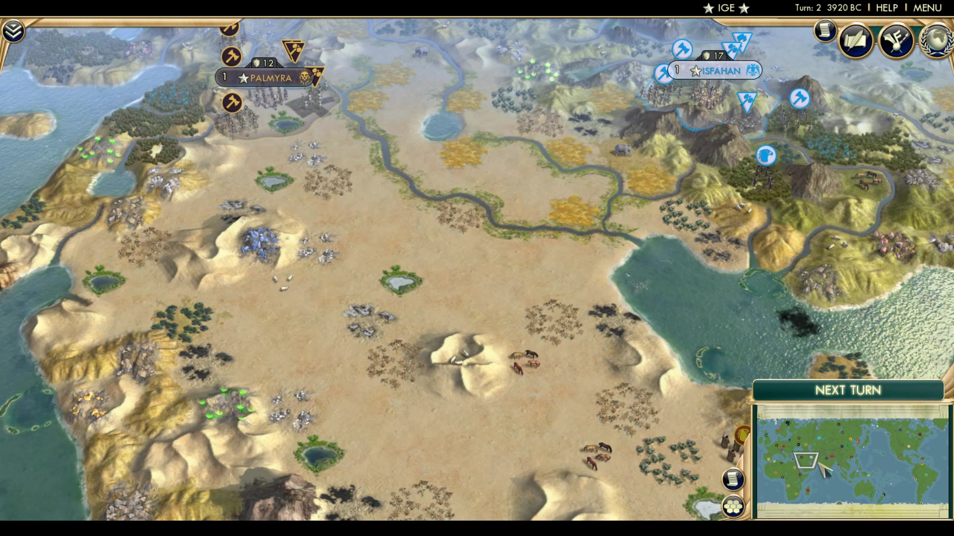 CBR In-Game Screenshot of Opposite the Rivers