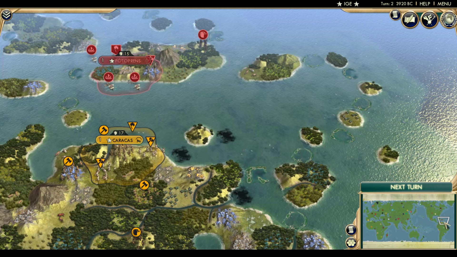 CBR In-Game Screenshot of Refugee Crisis