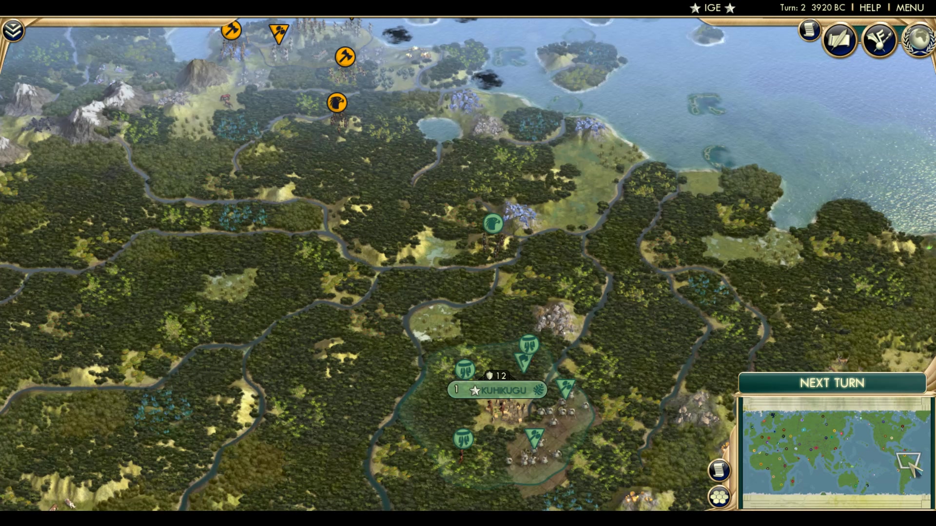 CBR In-Game Screenshot of Jungle Fortress