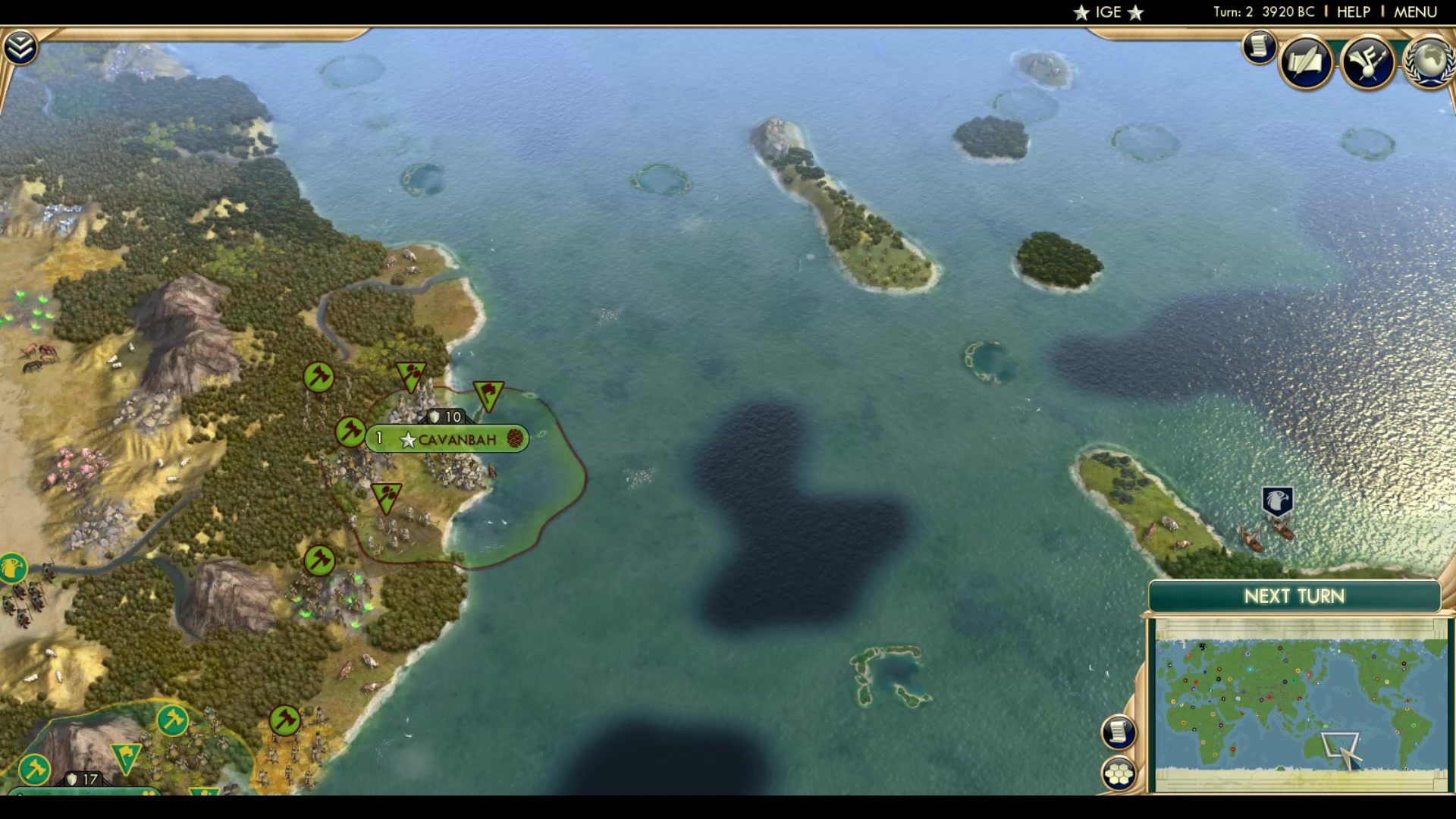 CBR In-Game Screenshot of The Red Chief