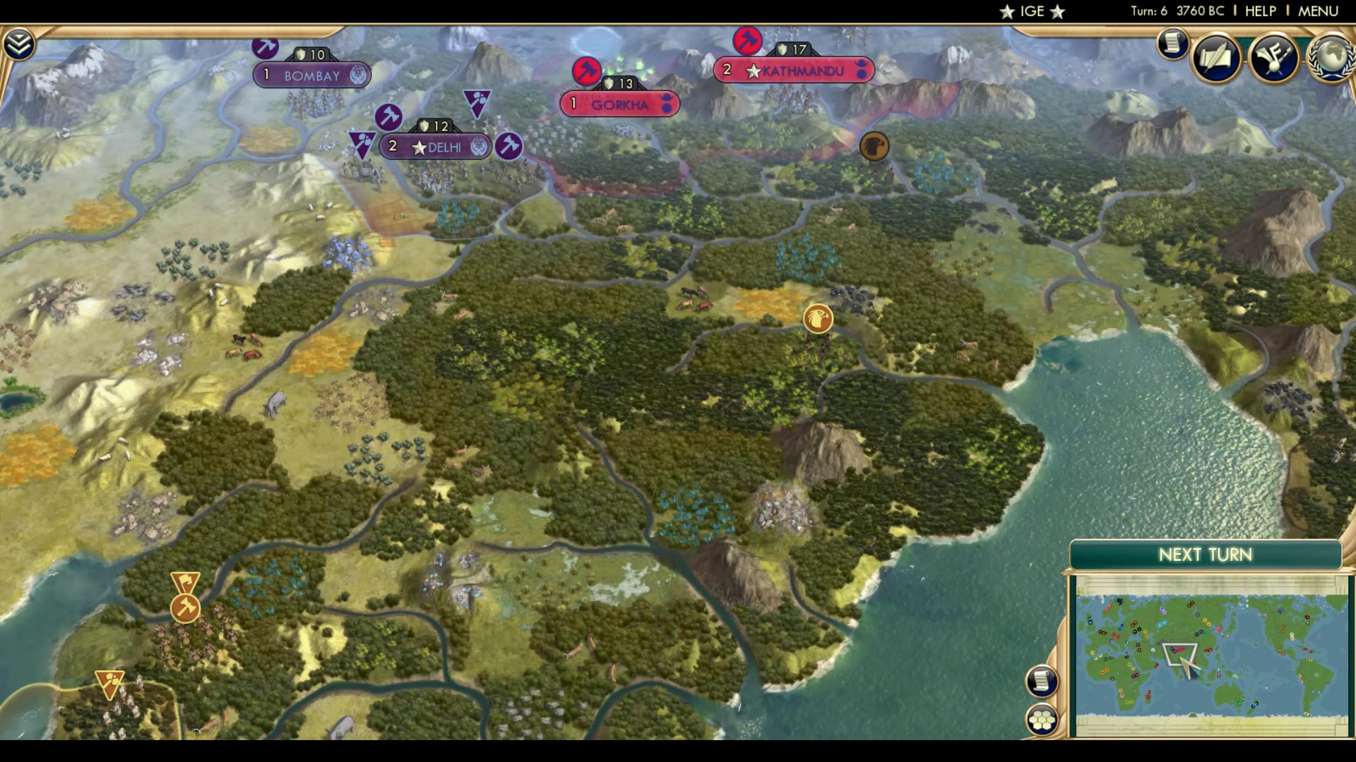 CBR In-Game Screenshot of Gorkhas