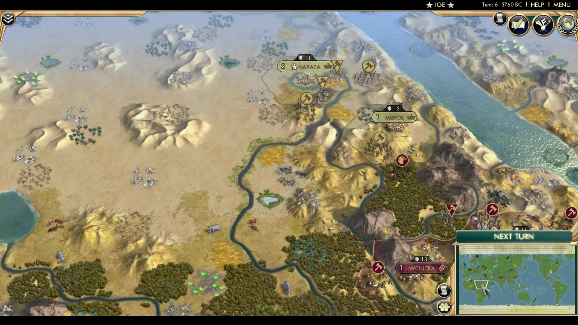 CBR In-Game Screenshot of To the Hills