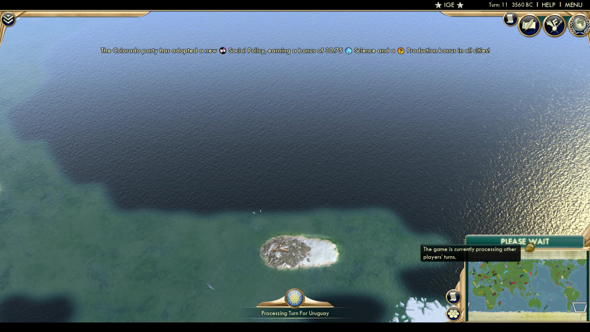 CBR In-Game Screenshot of Coloradoes