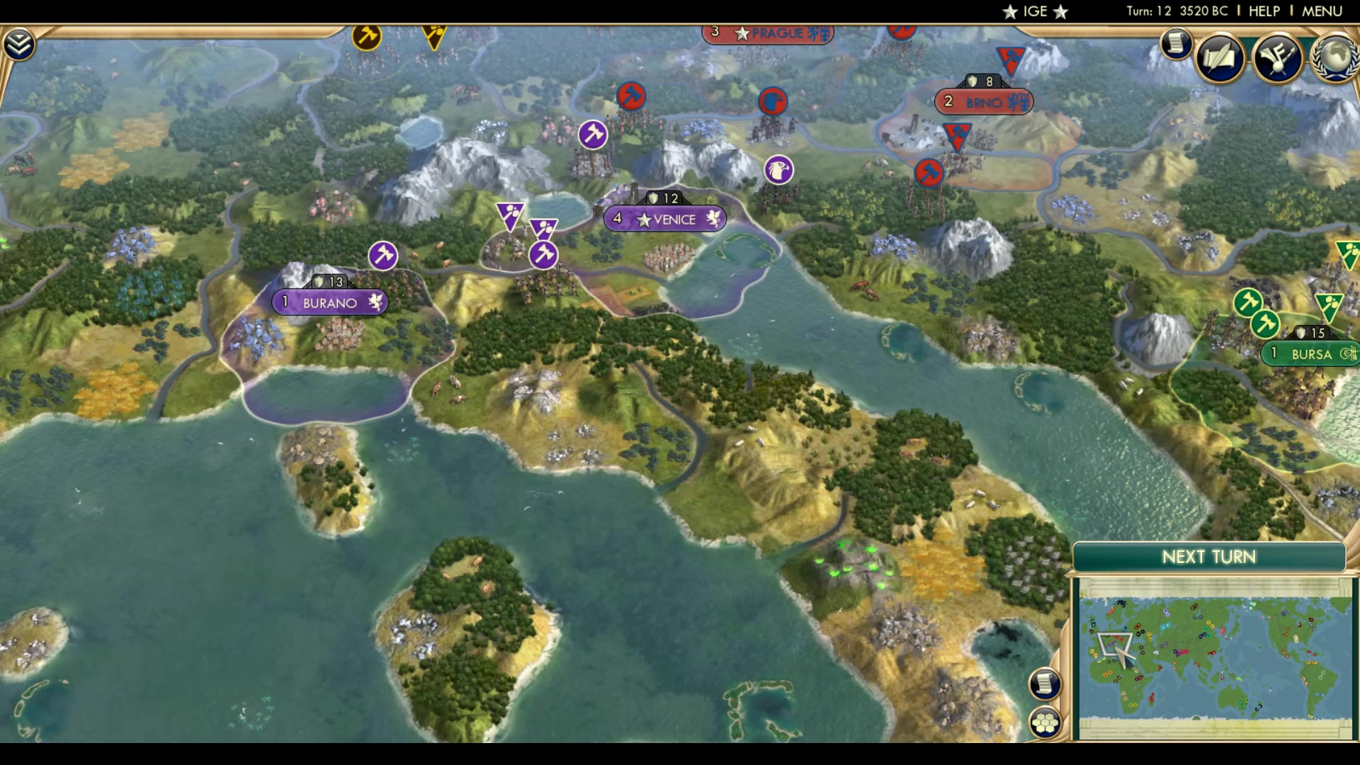 CBR In-Game Screenshot of 3B