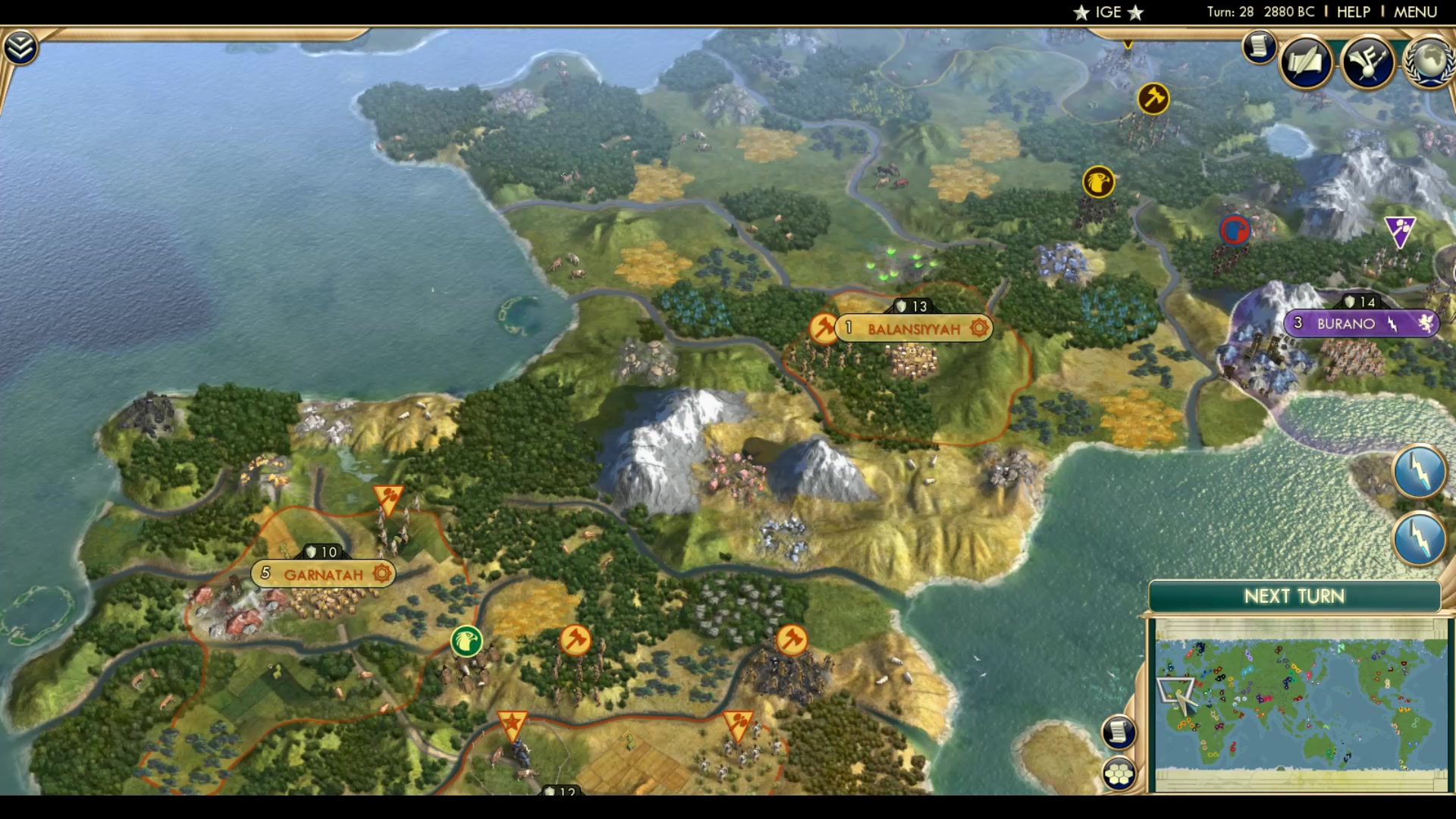 CBR In-Game Screenshot of European Caliphate