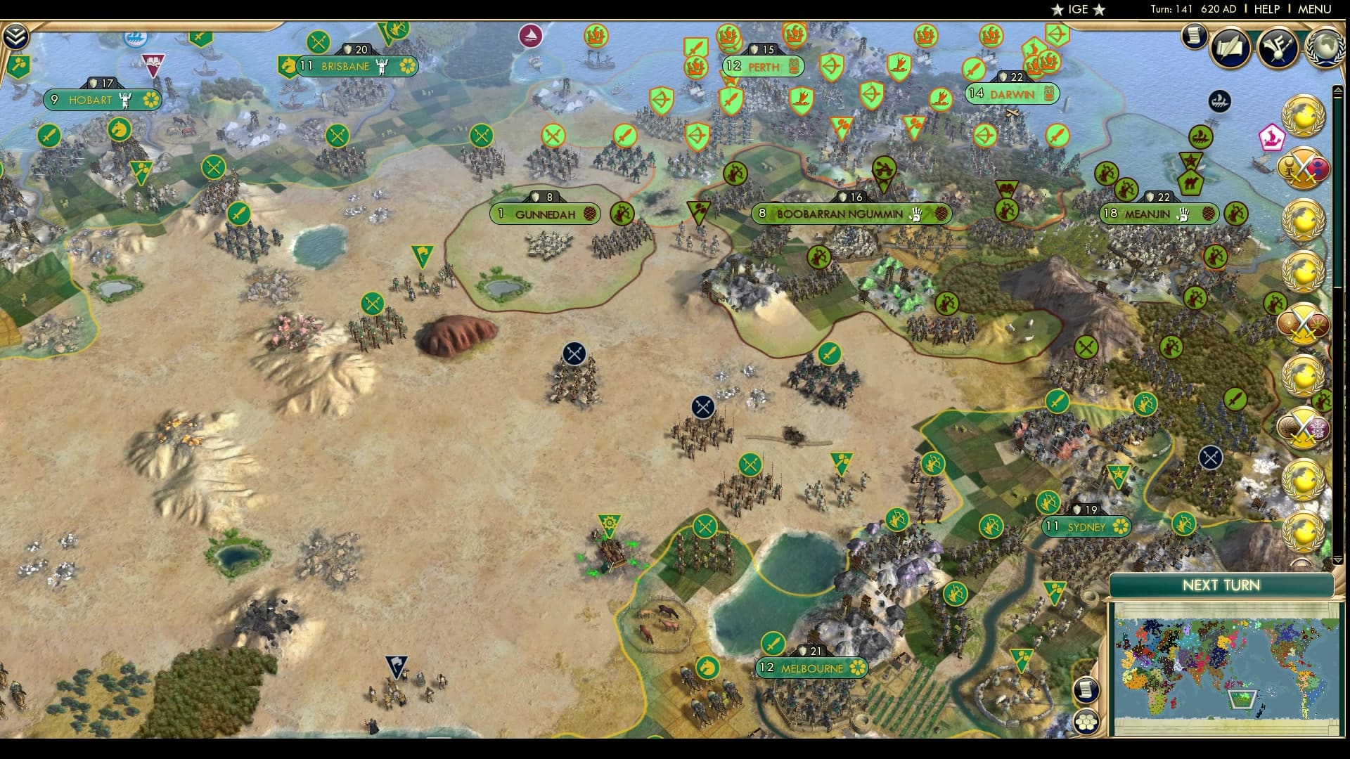 CBR In-Game Screenshot of Life in The Outback