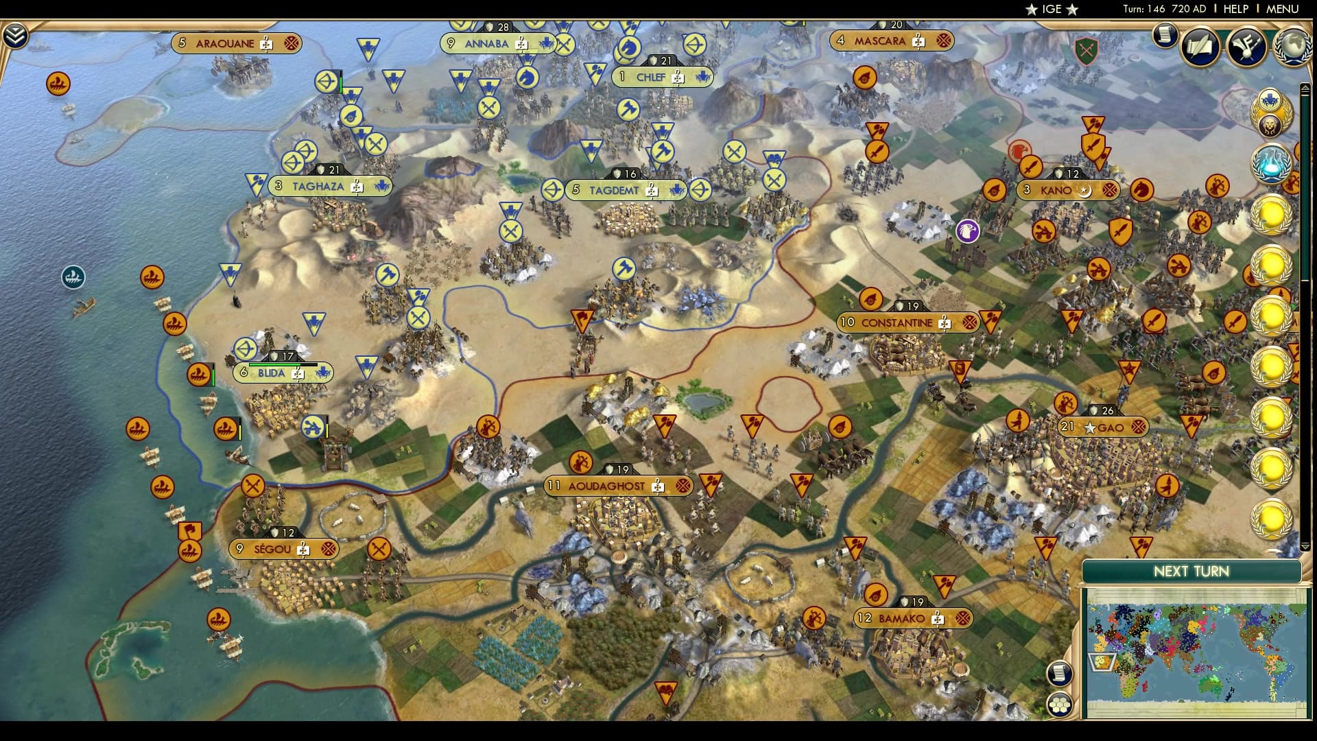 CBR In-Game Screenshot of Empty Frontlines