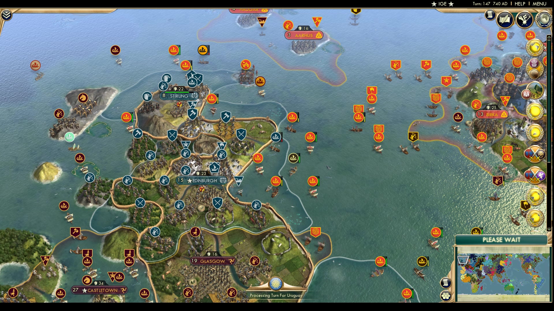 CBR In-Game Screenshot of Immigrant Song