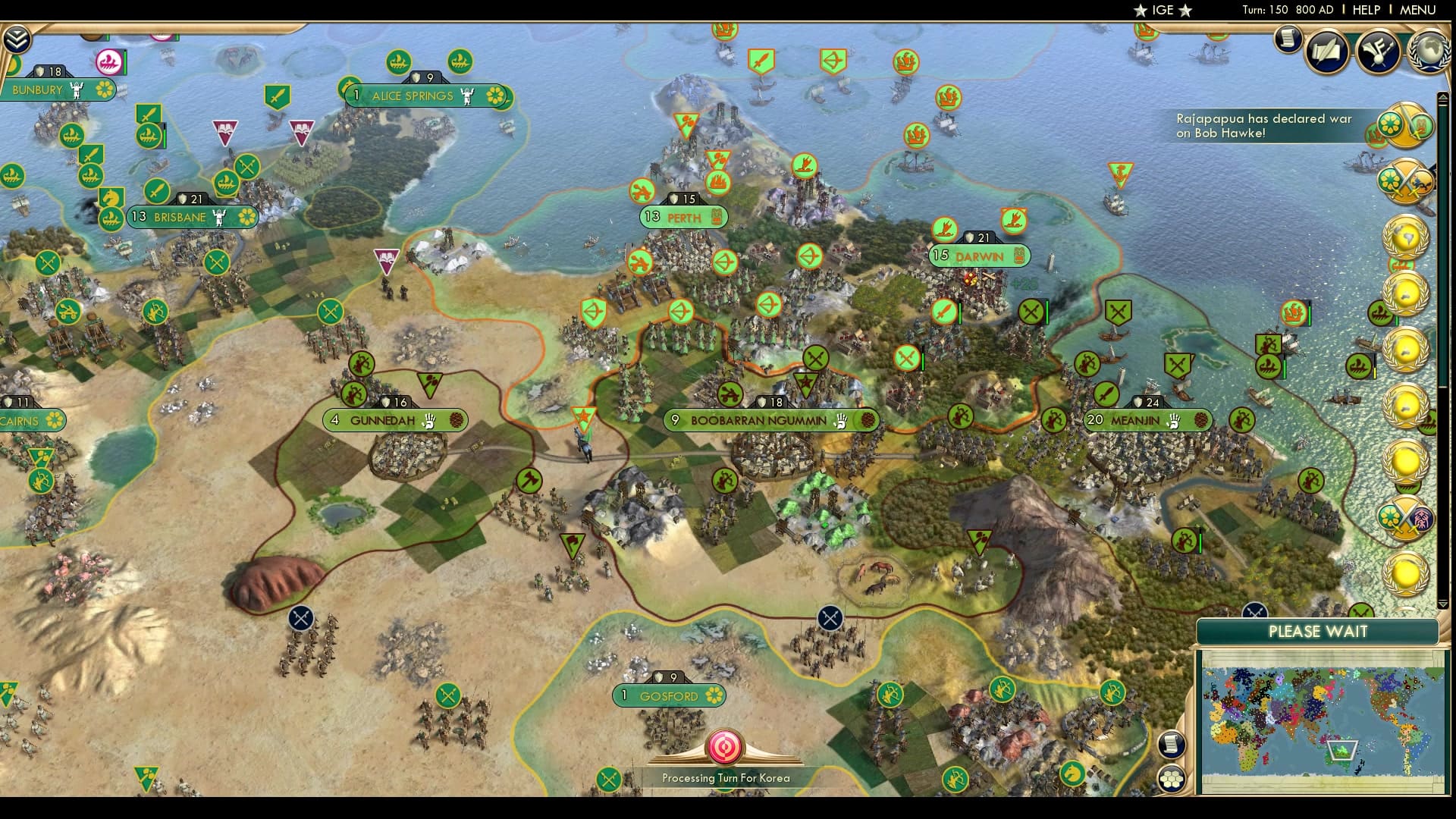 CBR In-Game Screenshot of Alice in Down-Under-Land