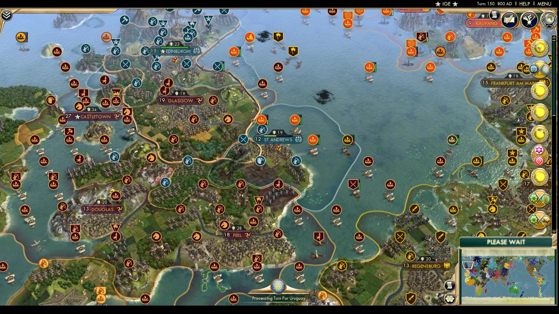 CBR In-Game Screenshot of Danelaw 2