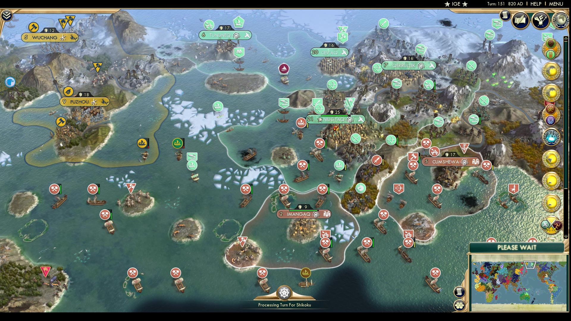 CBR In-Game Screenshot of Yup’ack up