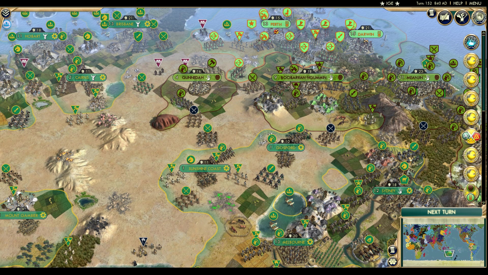 CBR In-Game Screenshot of Green Peace