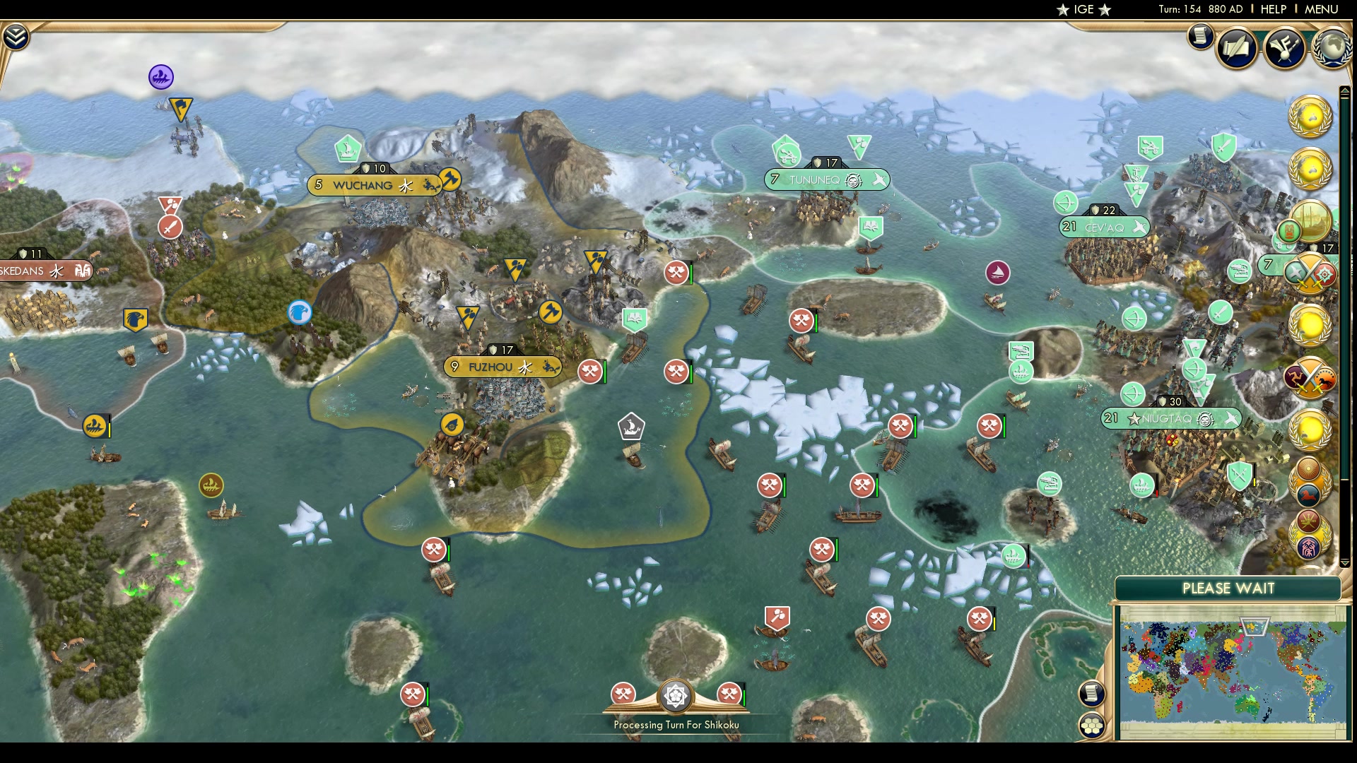 CBR In-Game Screenshot of Qingchatka Challenged
