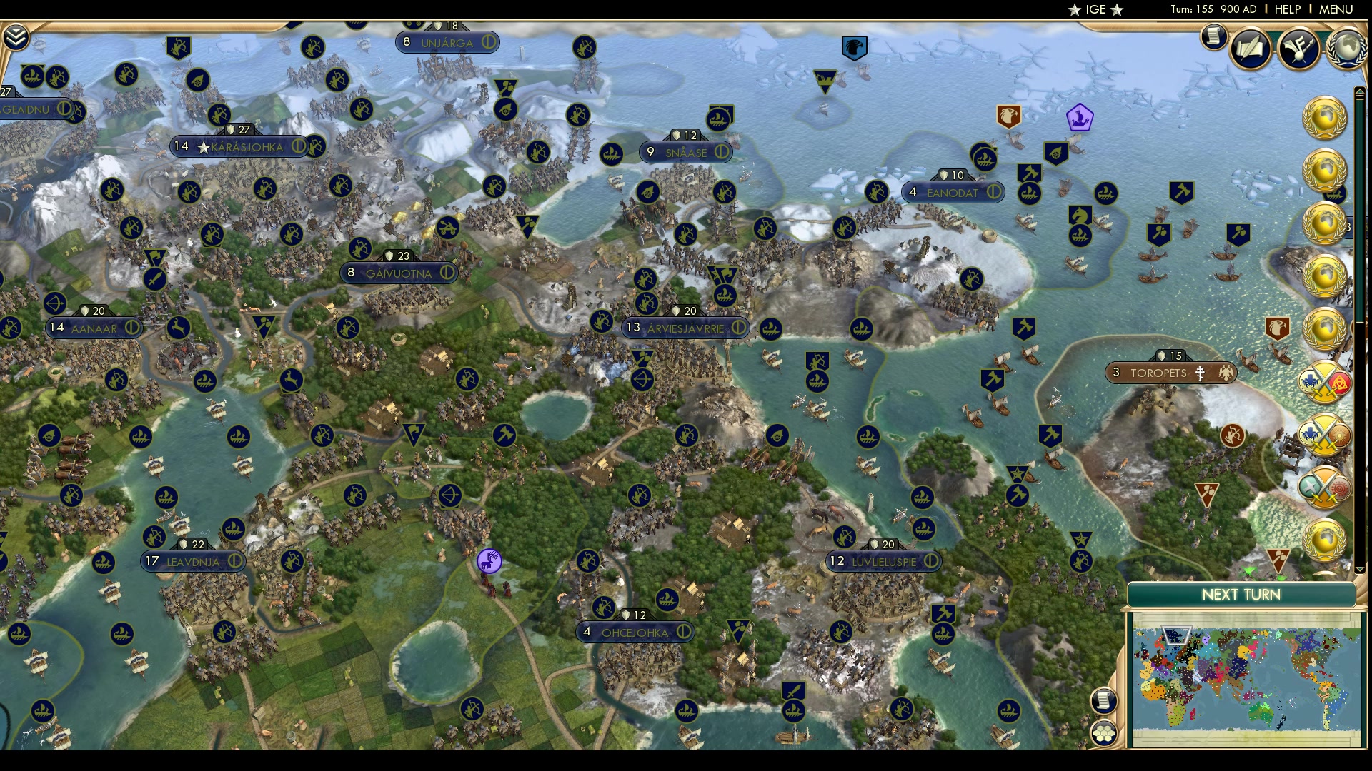 CBR In-Game Screenshot of Giga-Grandma