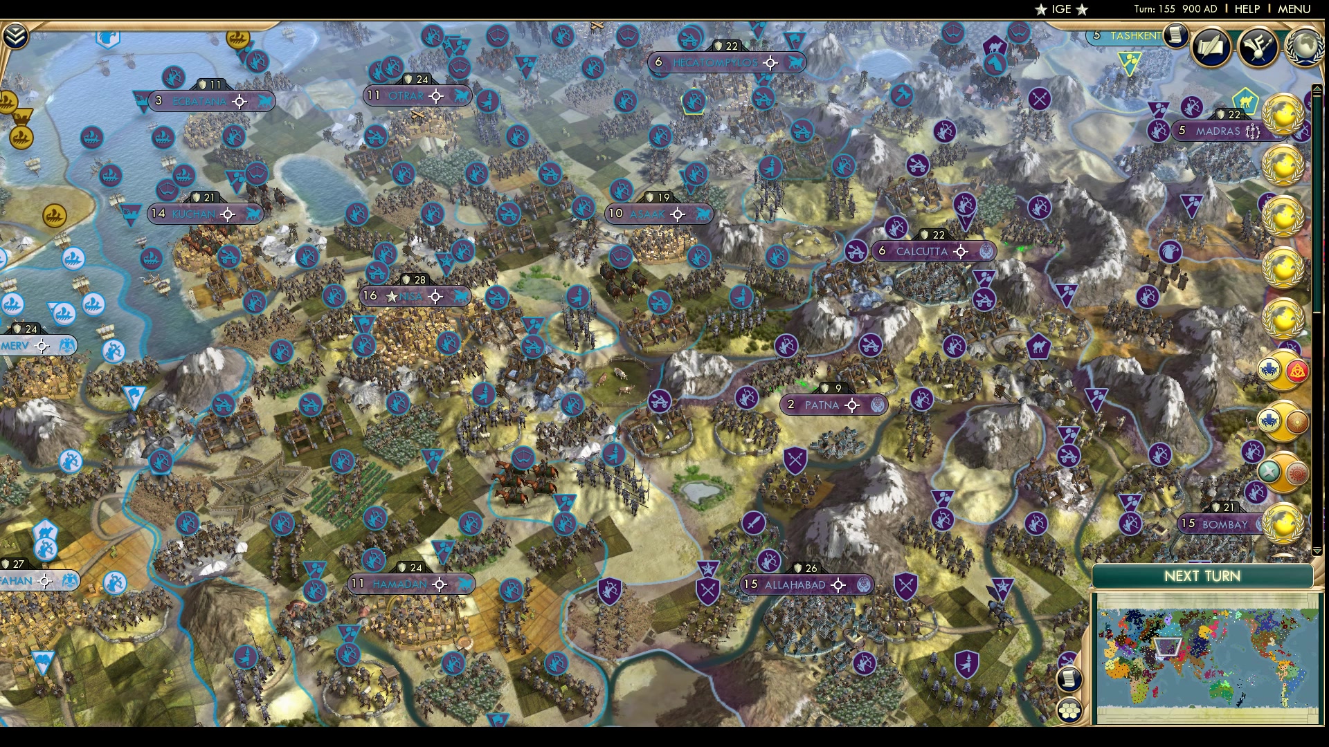 CBR In-Game Screenshot of Purple Provocation