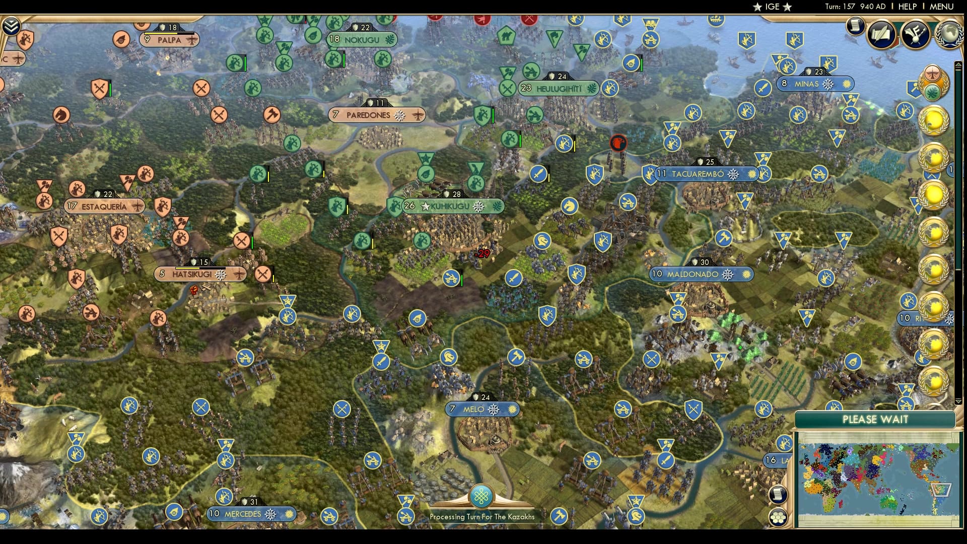 CBR In-Game Screenshot of Clearcutting the Amazon