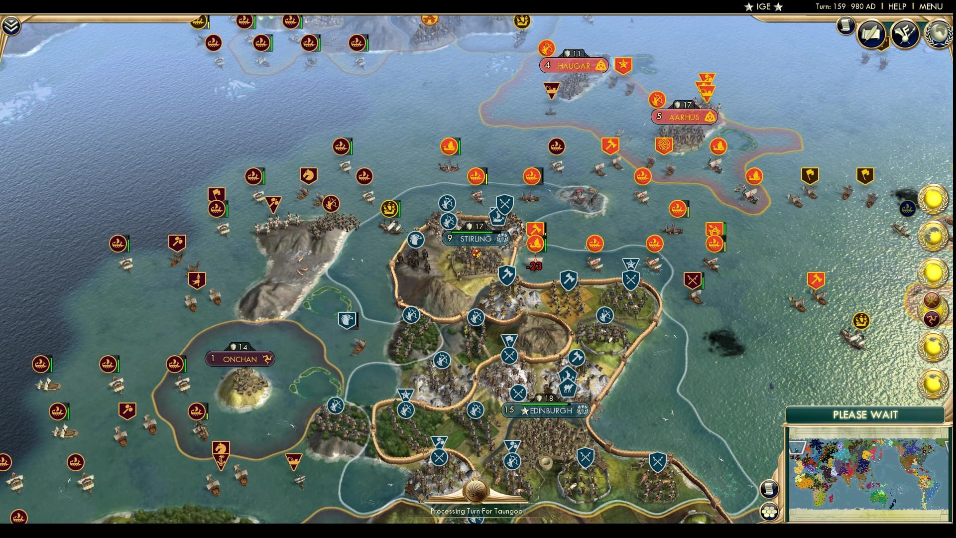 CBR In-Game Screenshot of Stirling Strategy There Ragnar