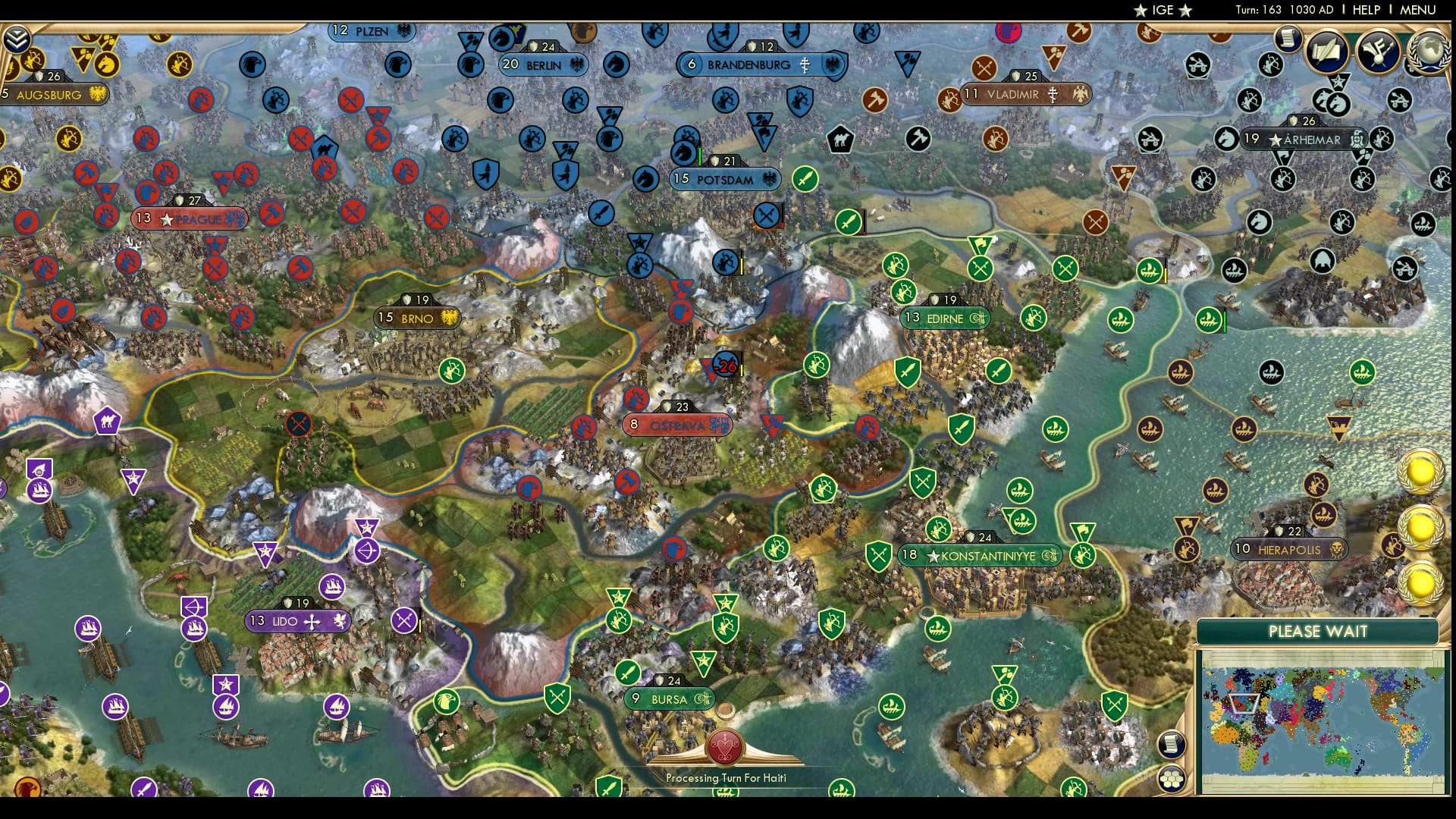 CBR In-Game Screenshot of European Disunion