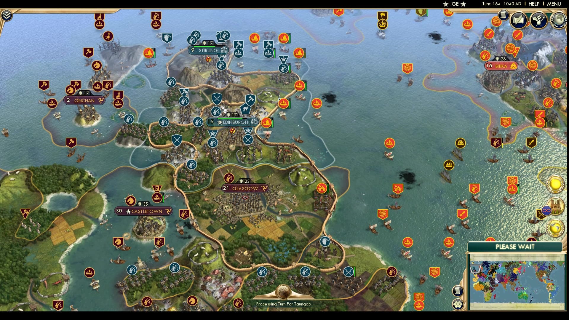 CBR In-Game Screenshot of War. War never changes.