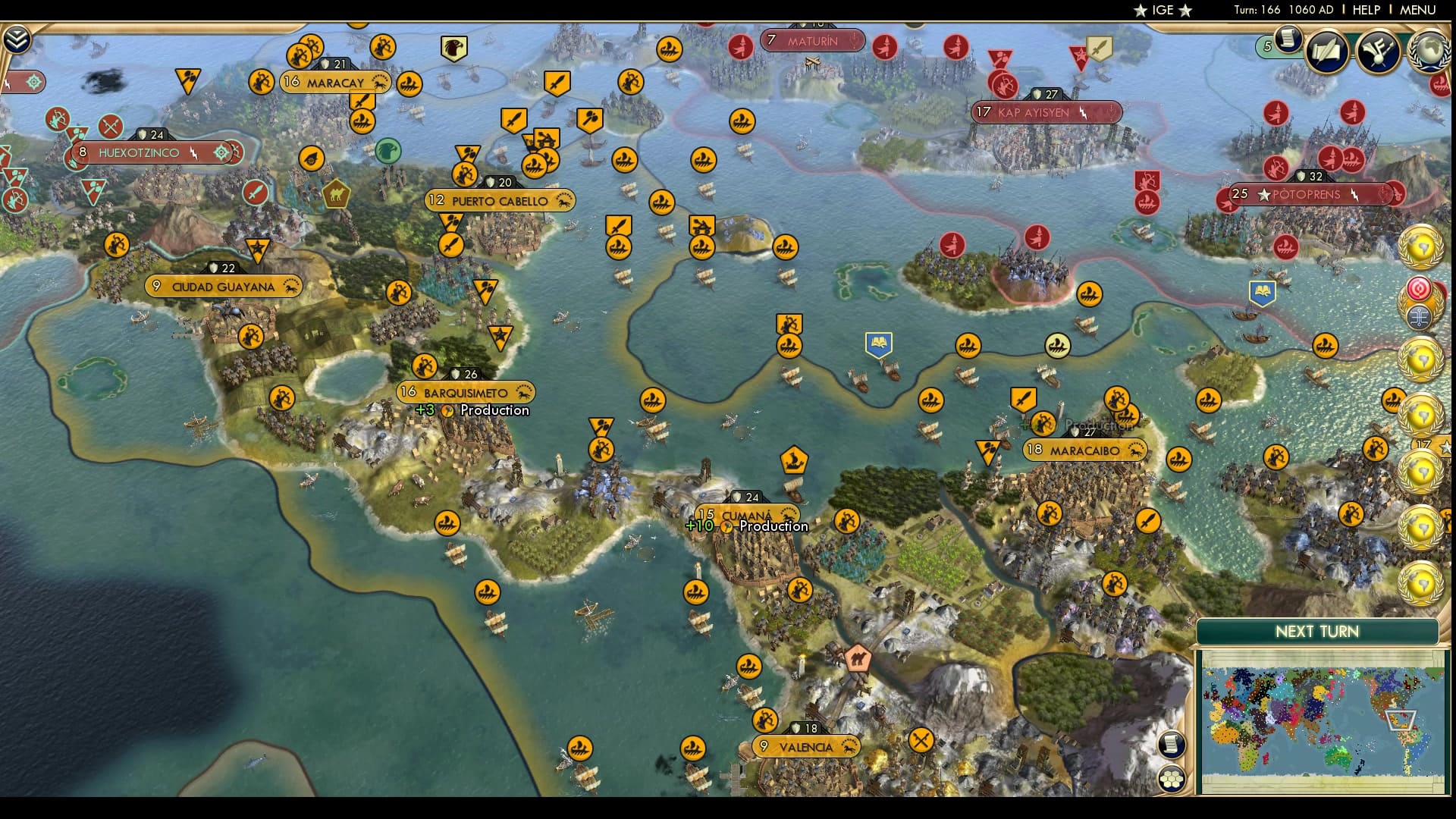 CBR In-Game Screenshot of Cumaná Canal
