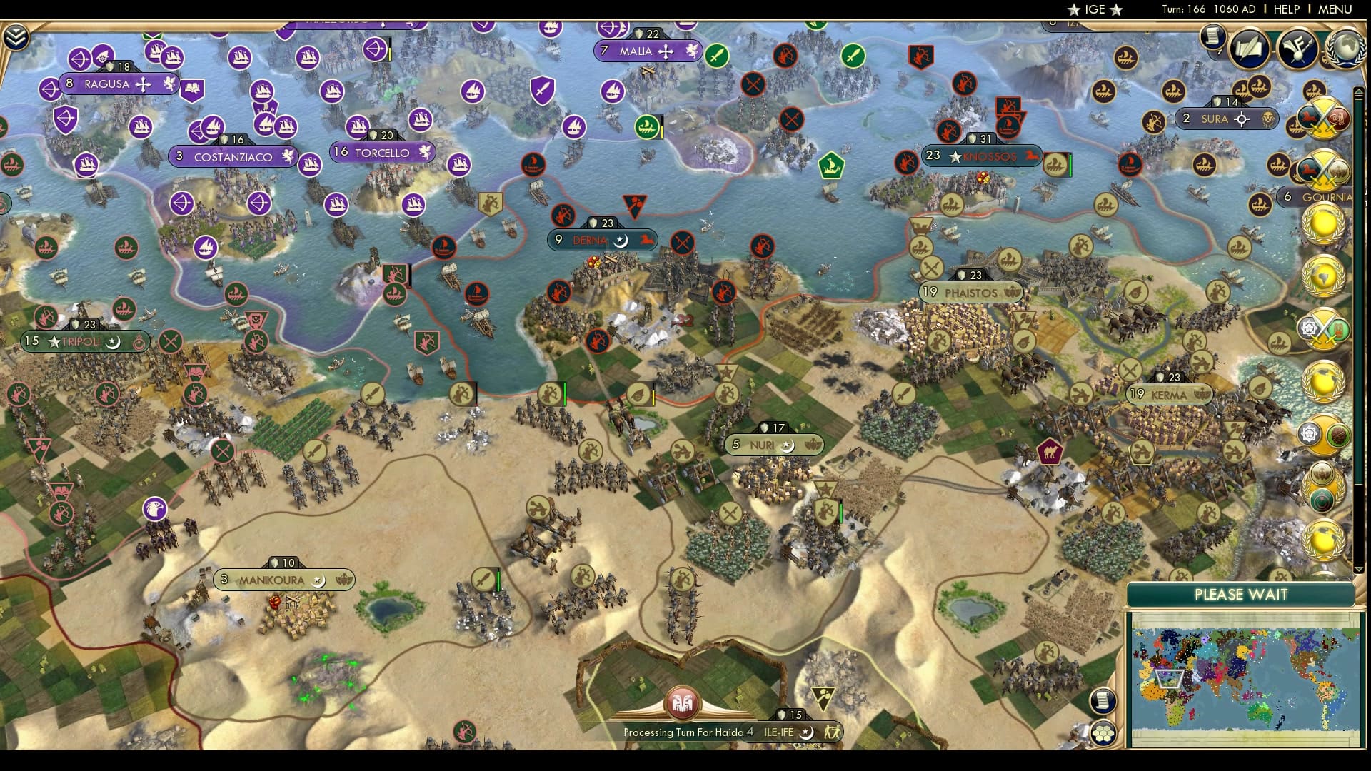 CBR In-Game Screenshot of Nibbling at Nubia